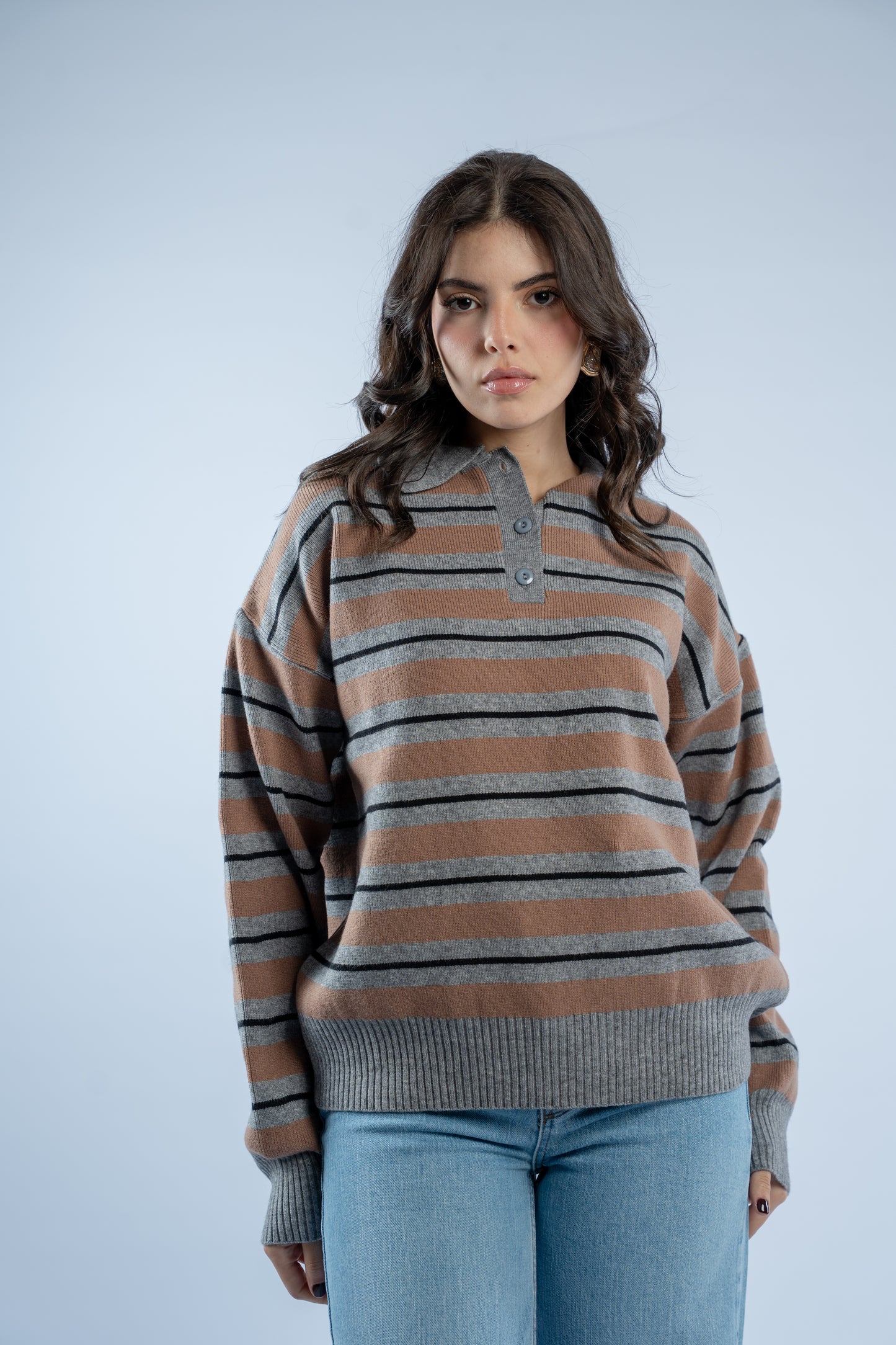 Signature striped polo