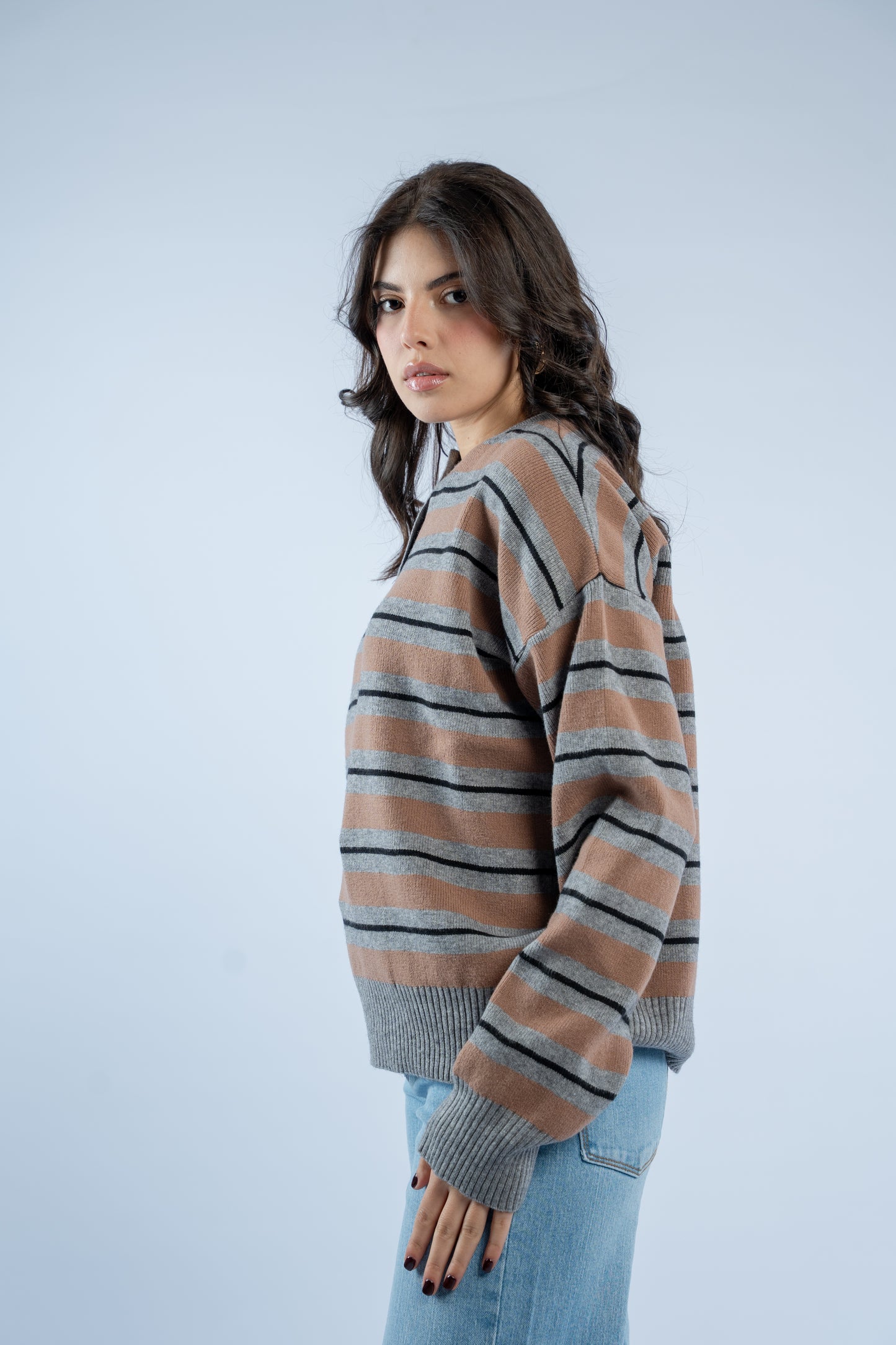 Signature striped polo