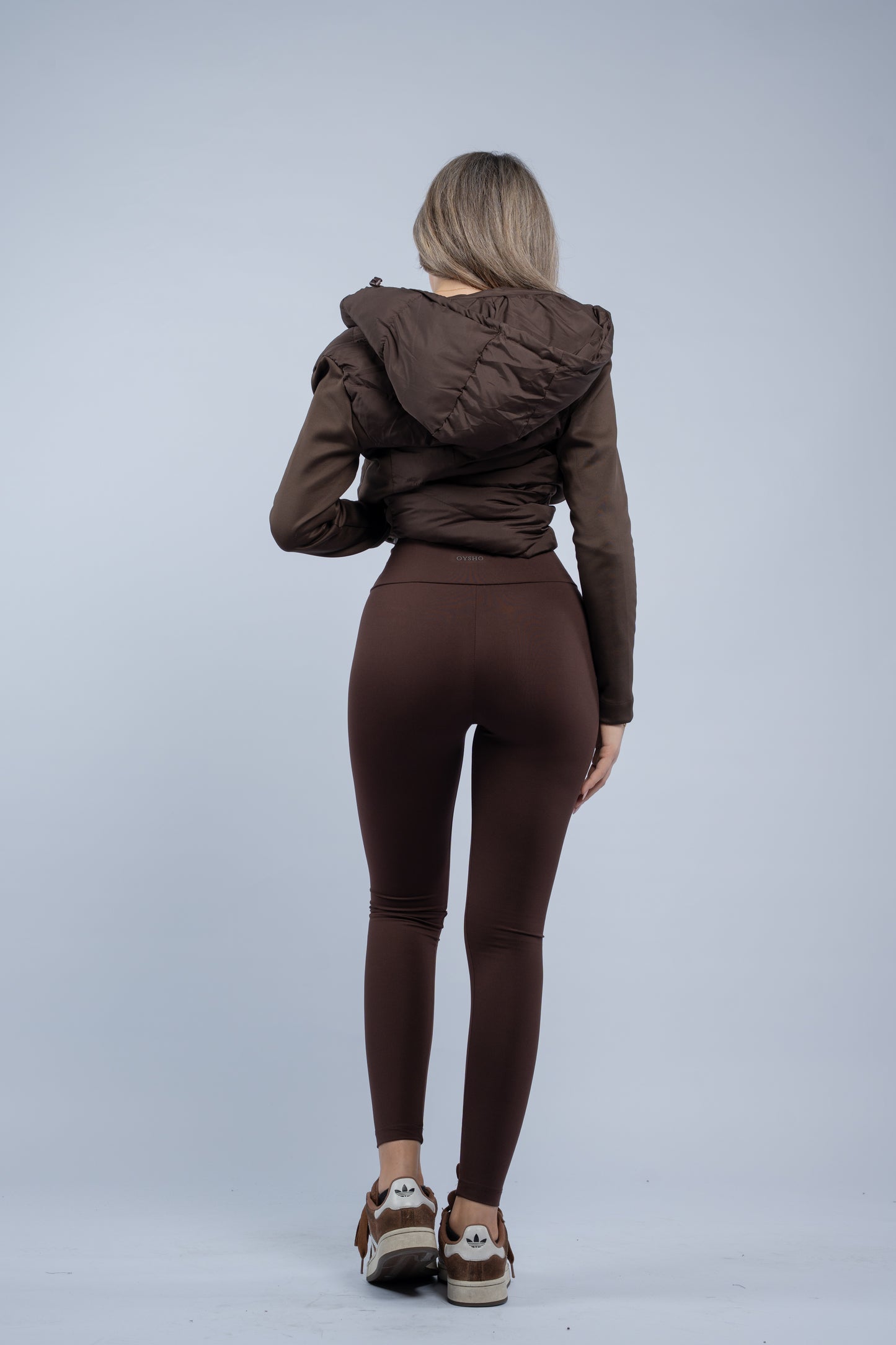Brown leggings