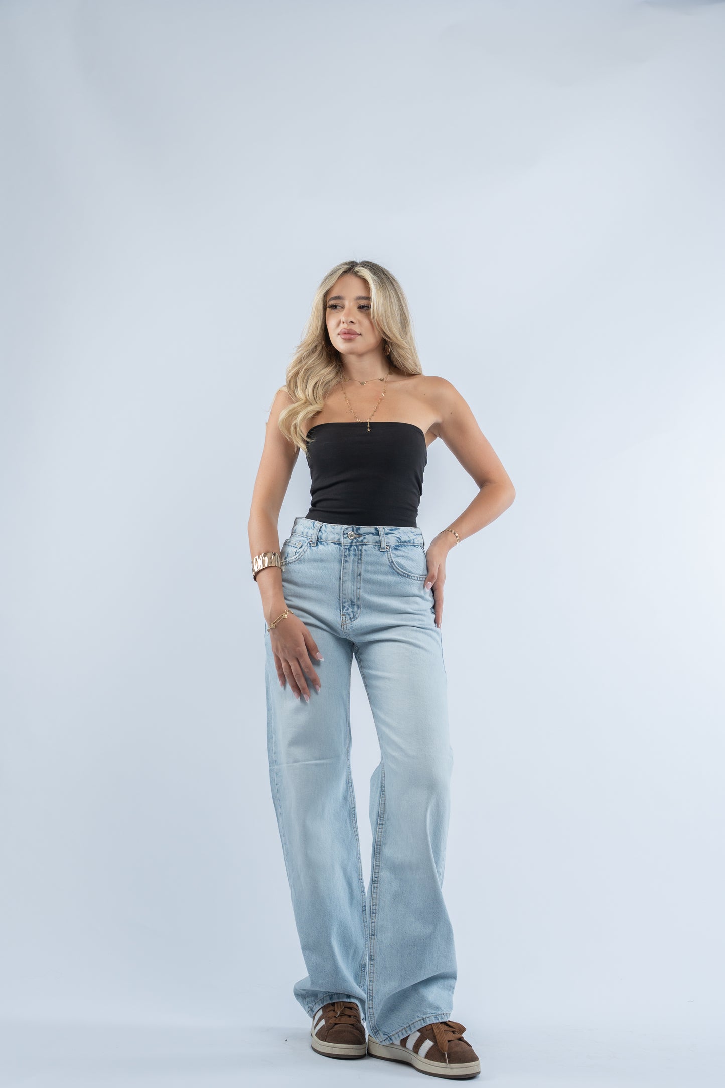 Classic straight jeans