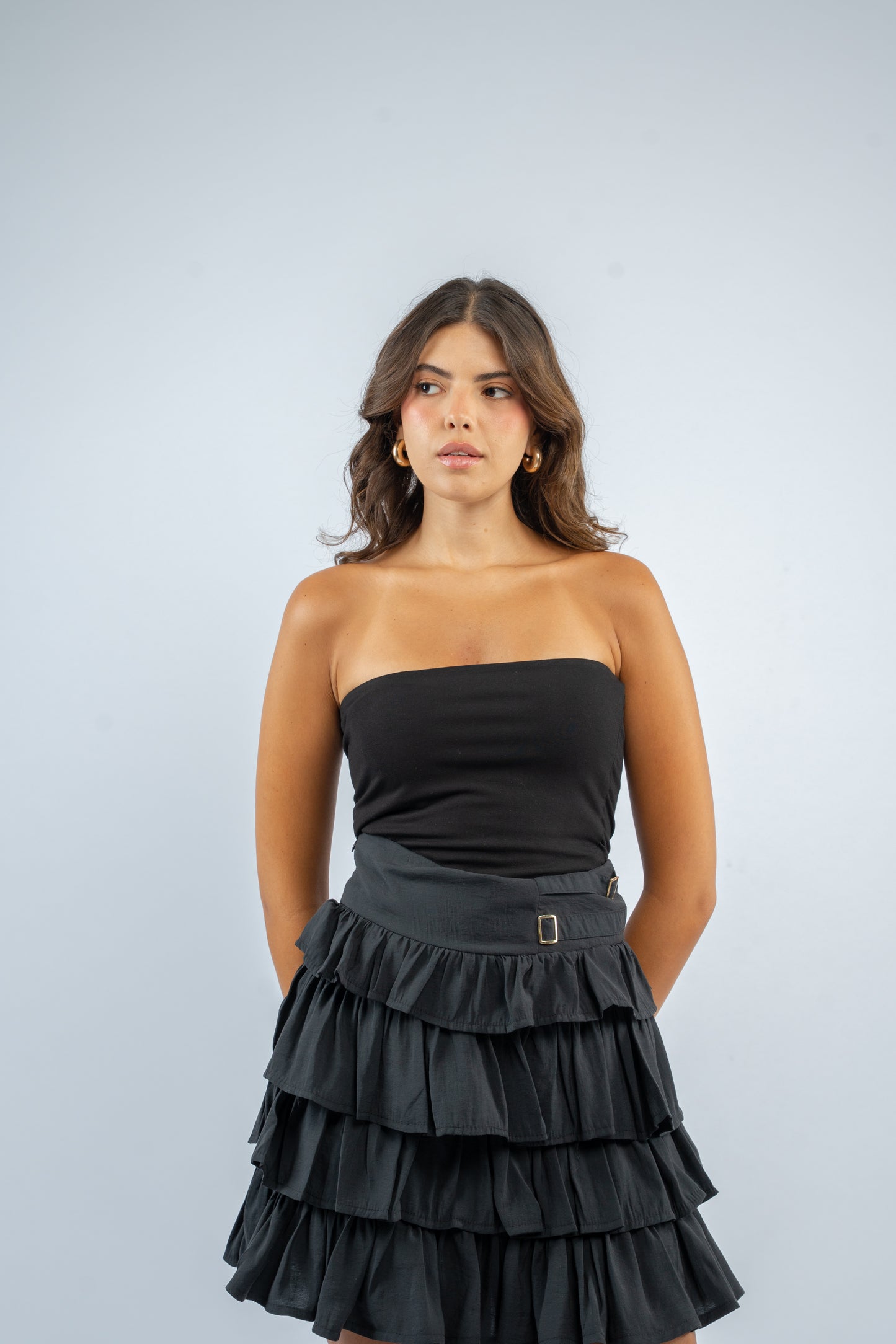 Ruffle skort