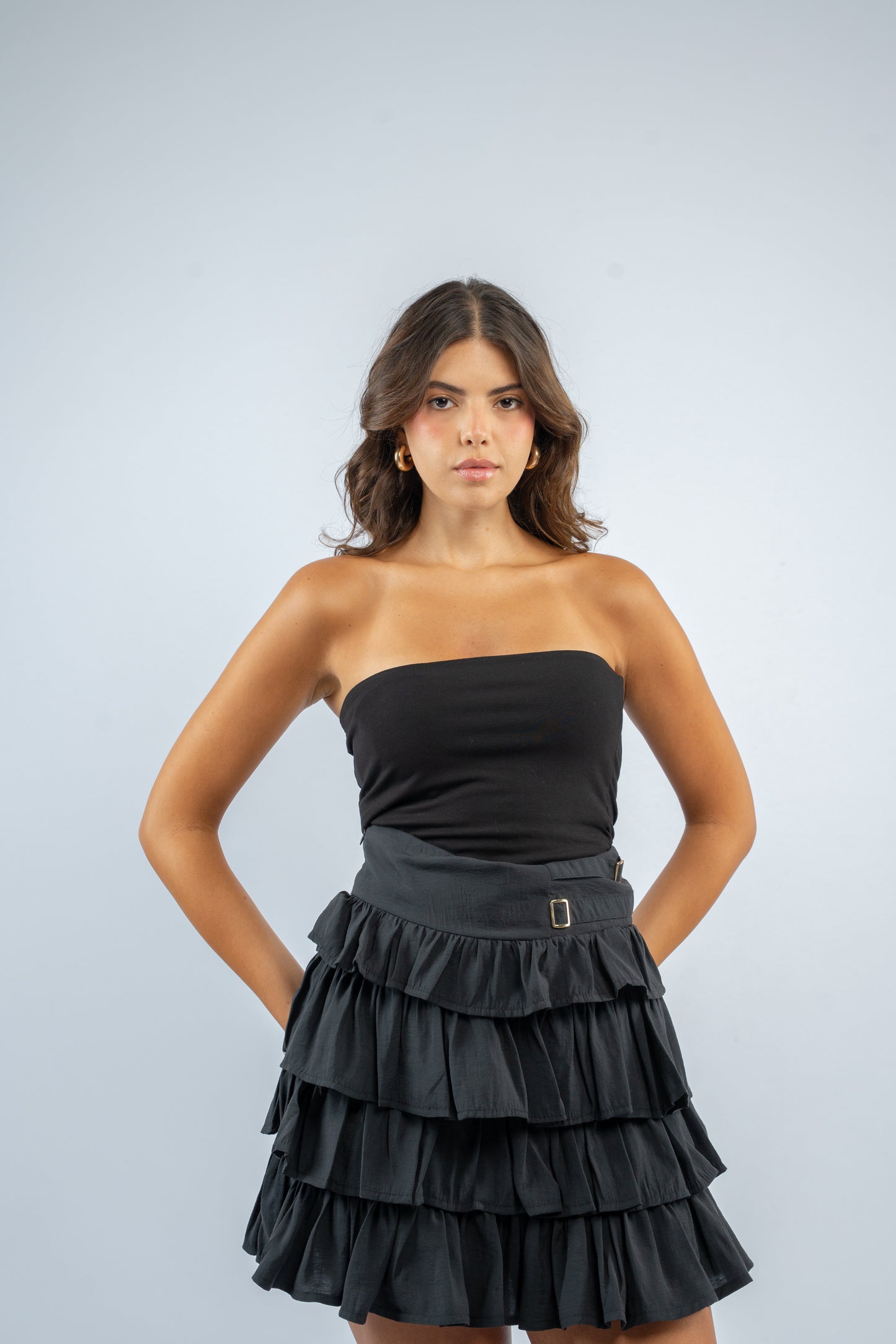 Ruffle skort