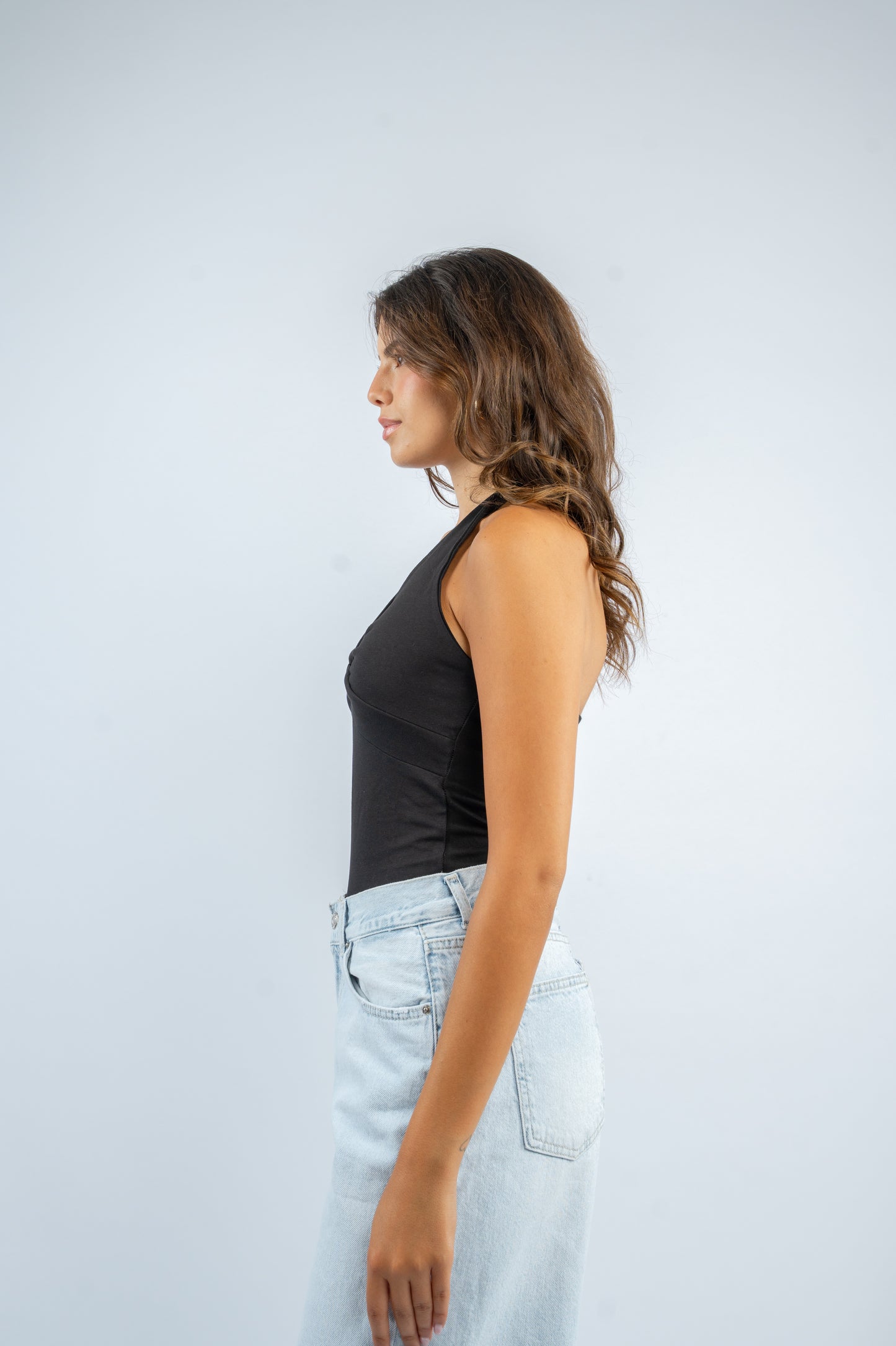 Twist knot halter top