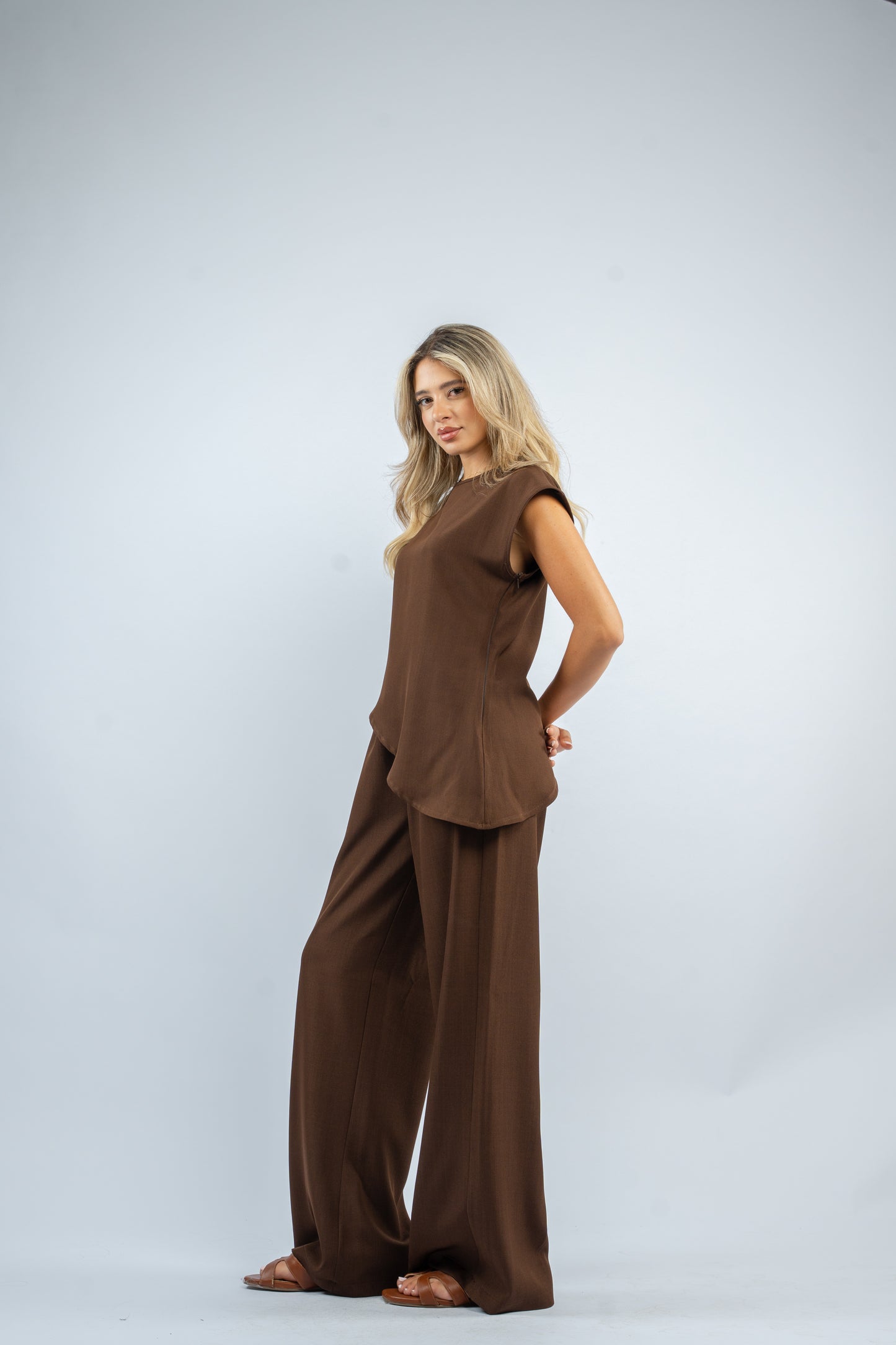 Draped asymmetric set