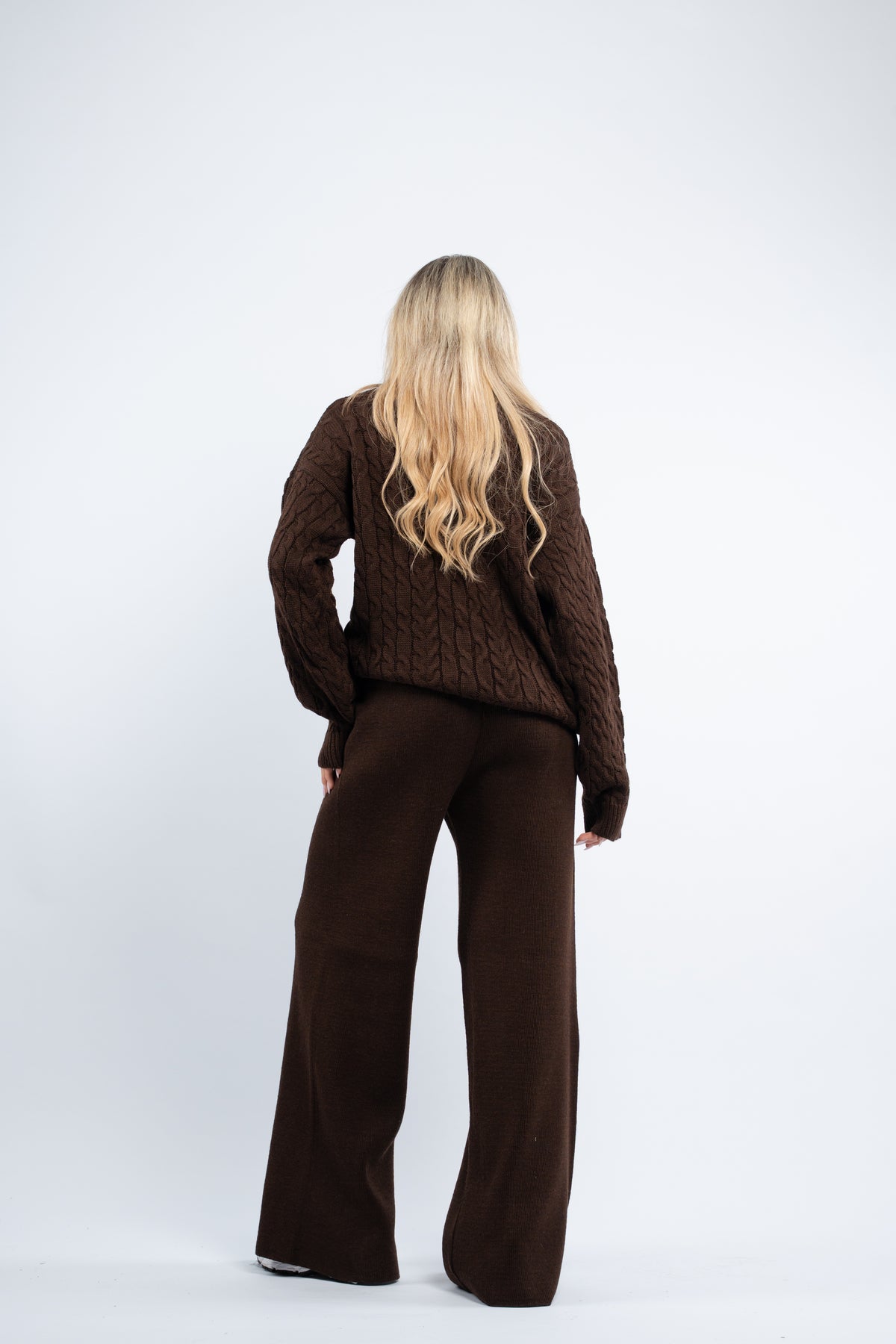 Cardigan braided set