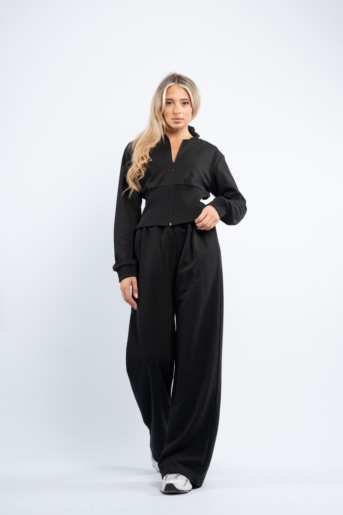 Waist- fitted cotton set