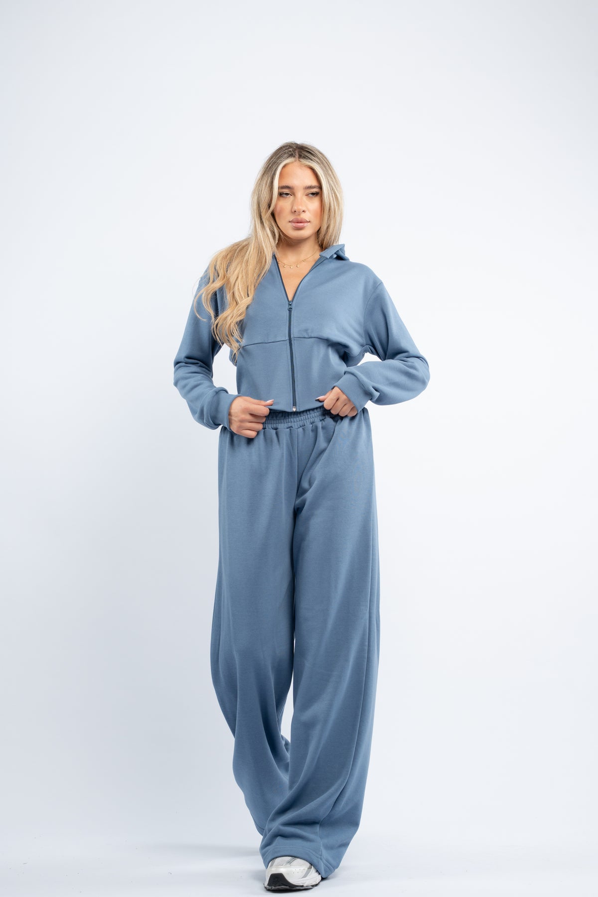 Waist- fitted cotton set