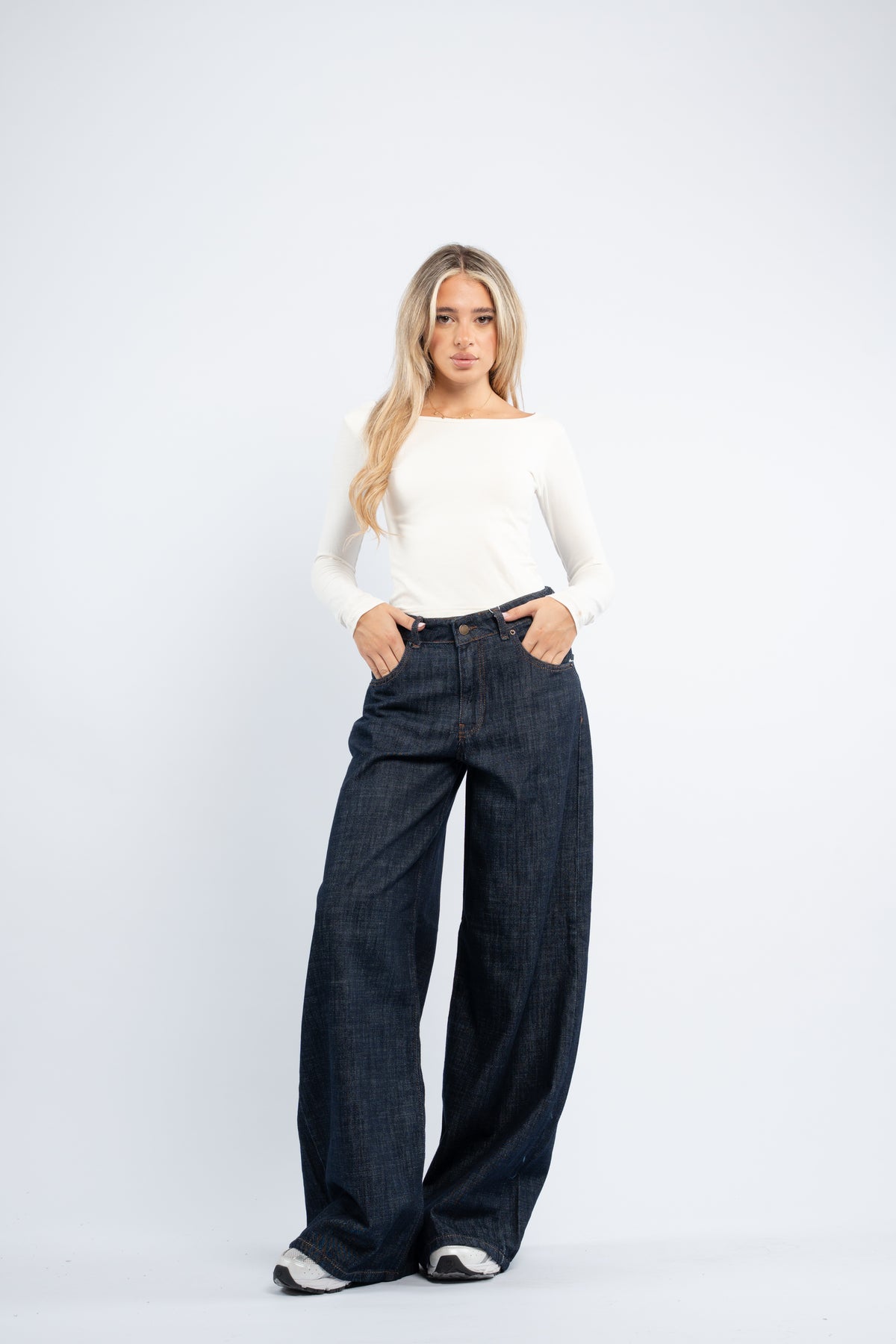 Ink palazzo jeans