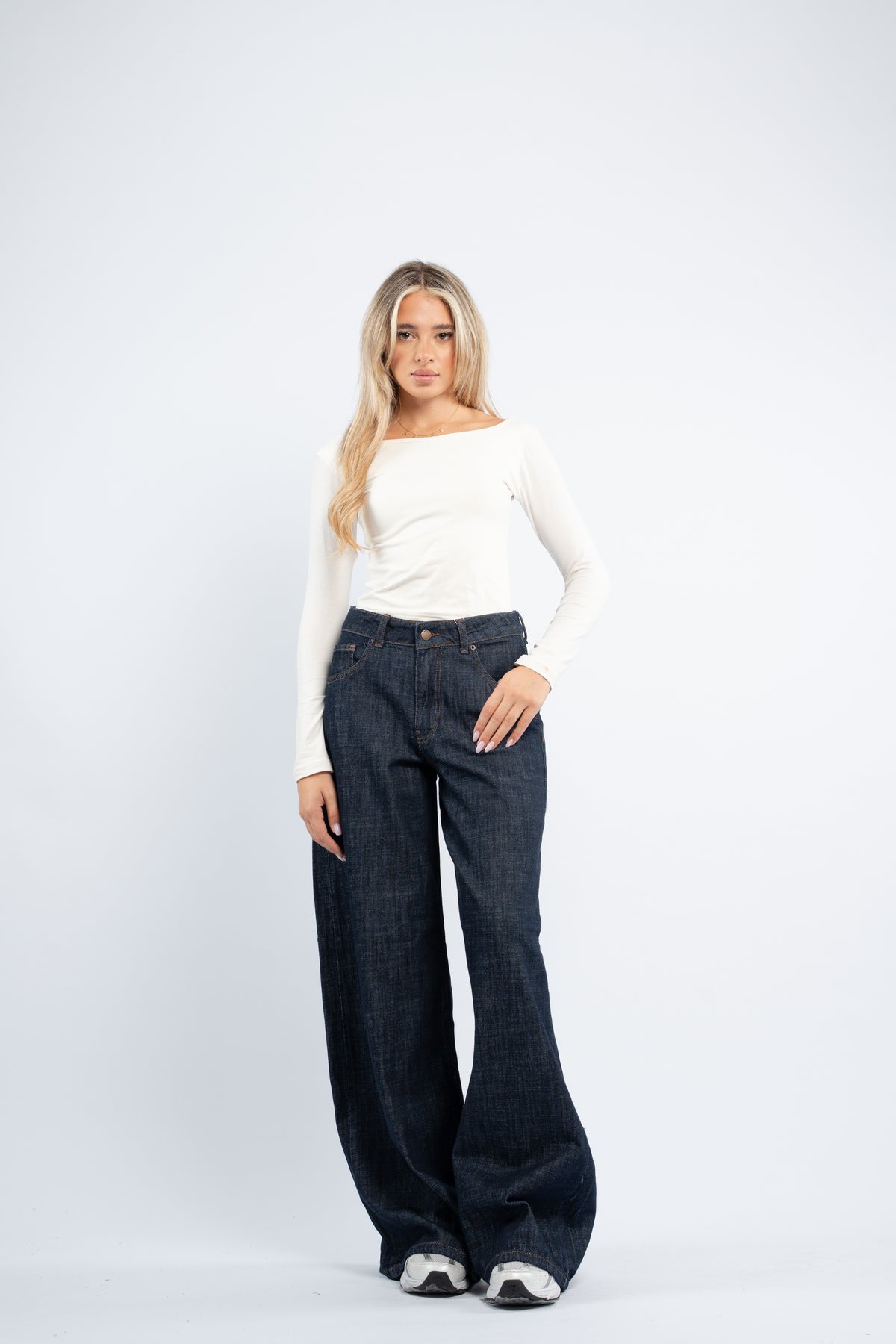 Ink palazzo jeans