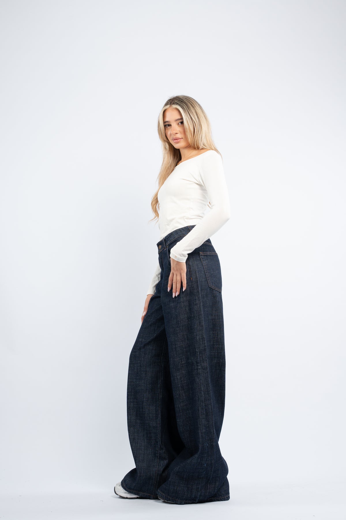 Ink palazzo jeans