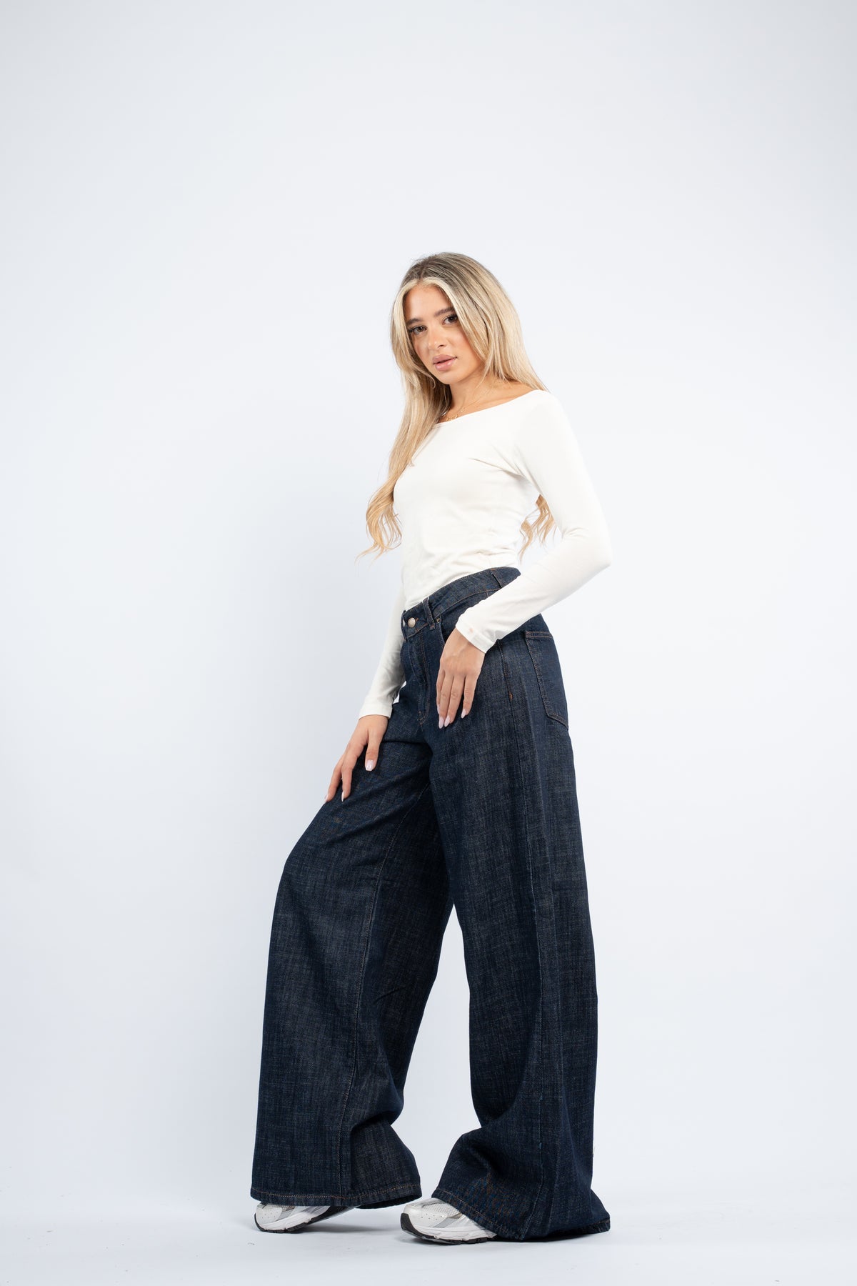 Ink palazzo jeans