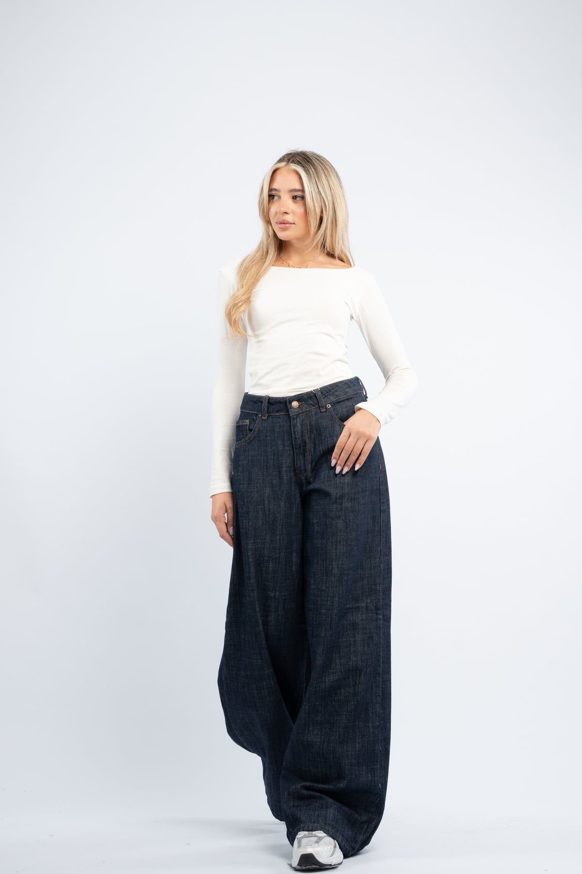 Ink palazzo jeans