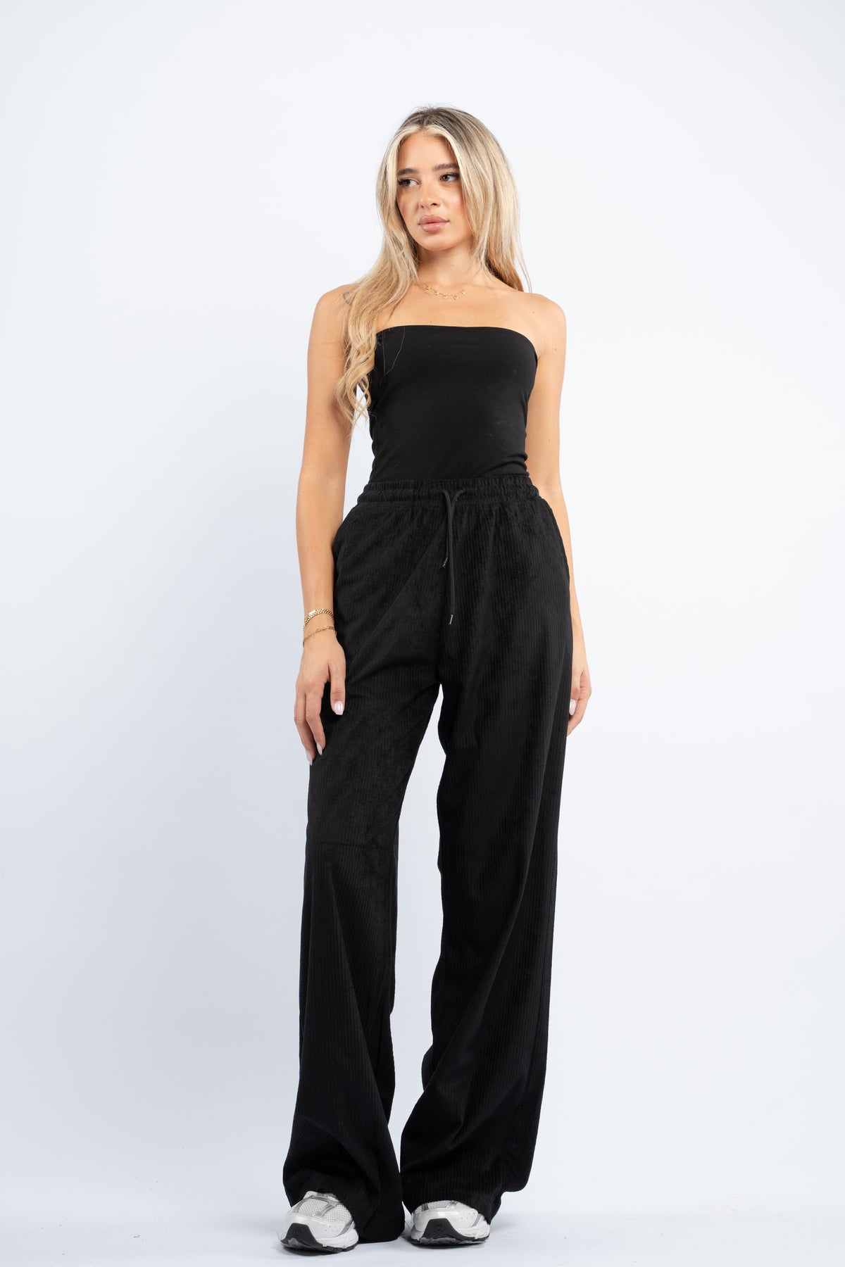 Ribbed corduroy pants