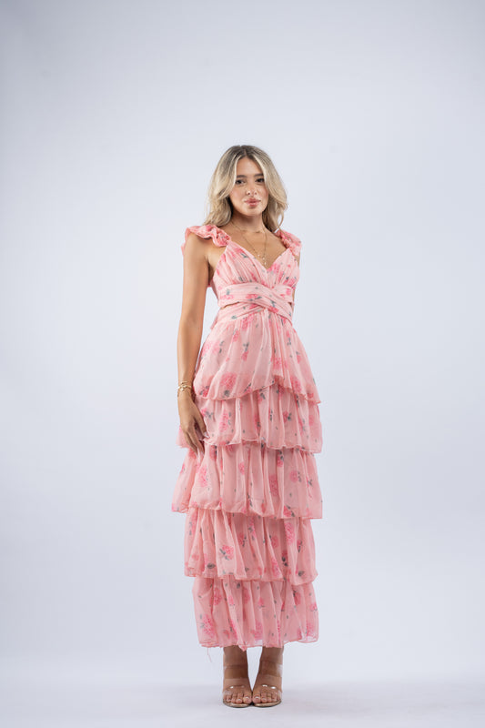 Rosalie ruffle dress