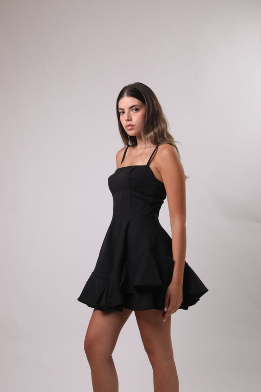 Mini padded dress