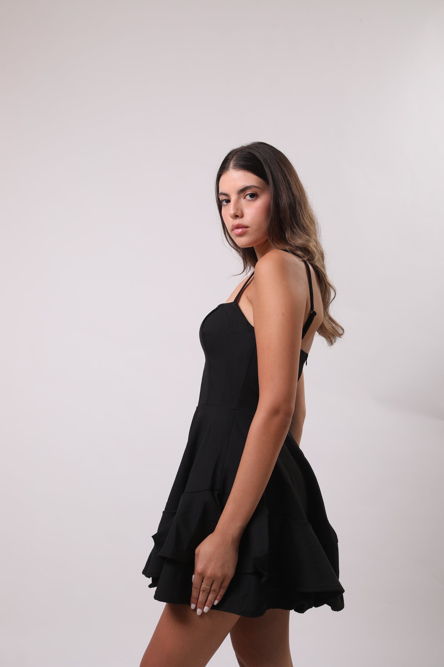 Mini padded dress