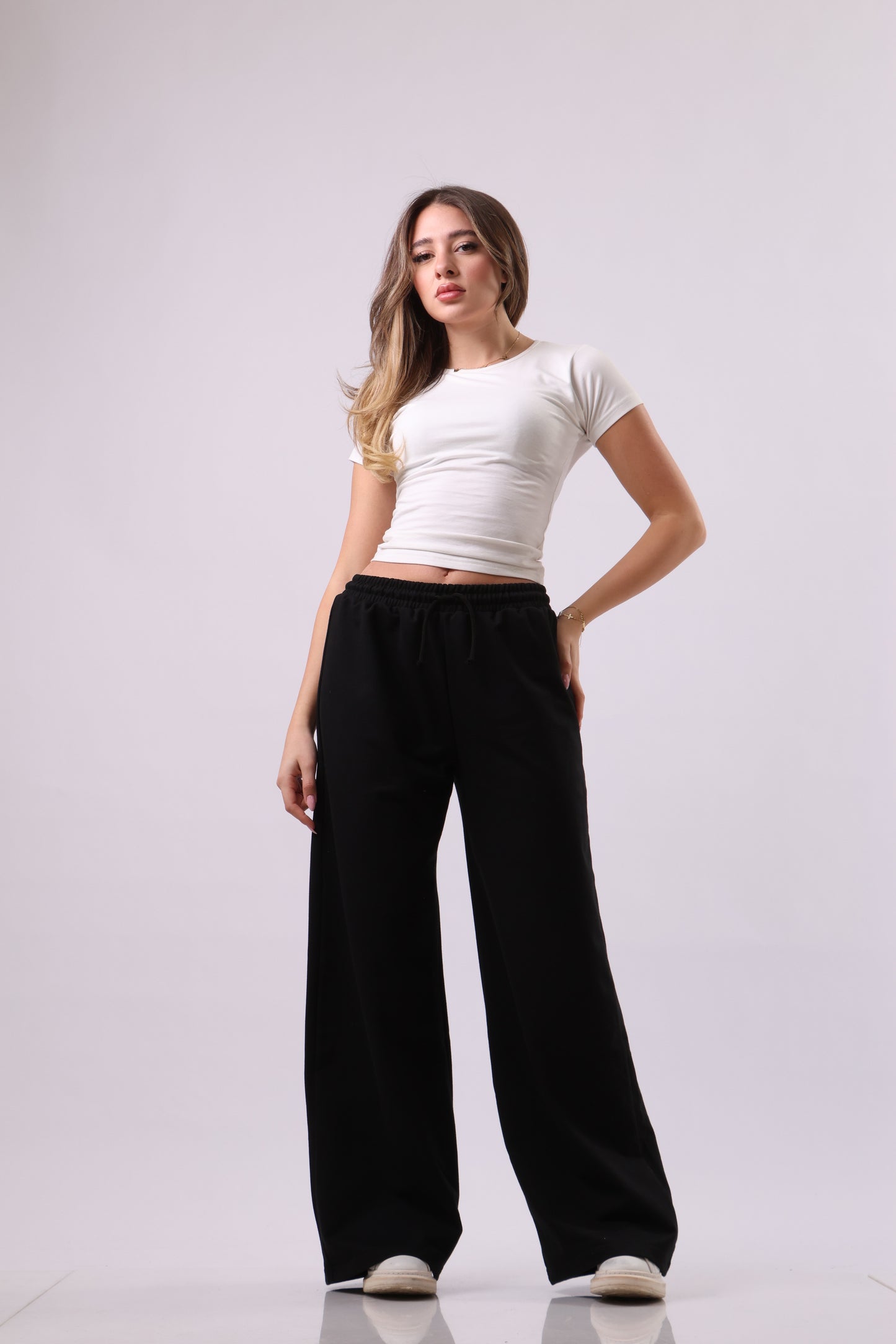 Mid waist joggers