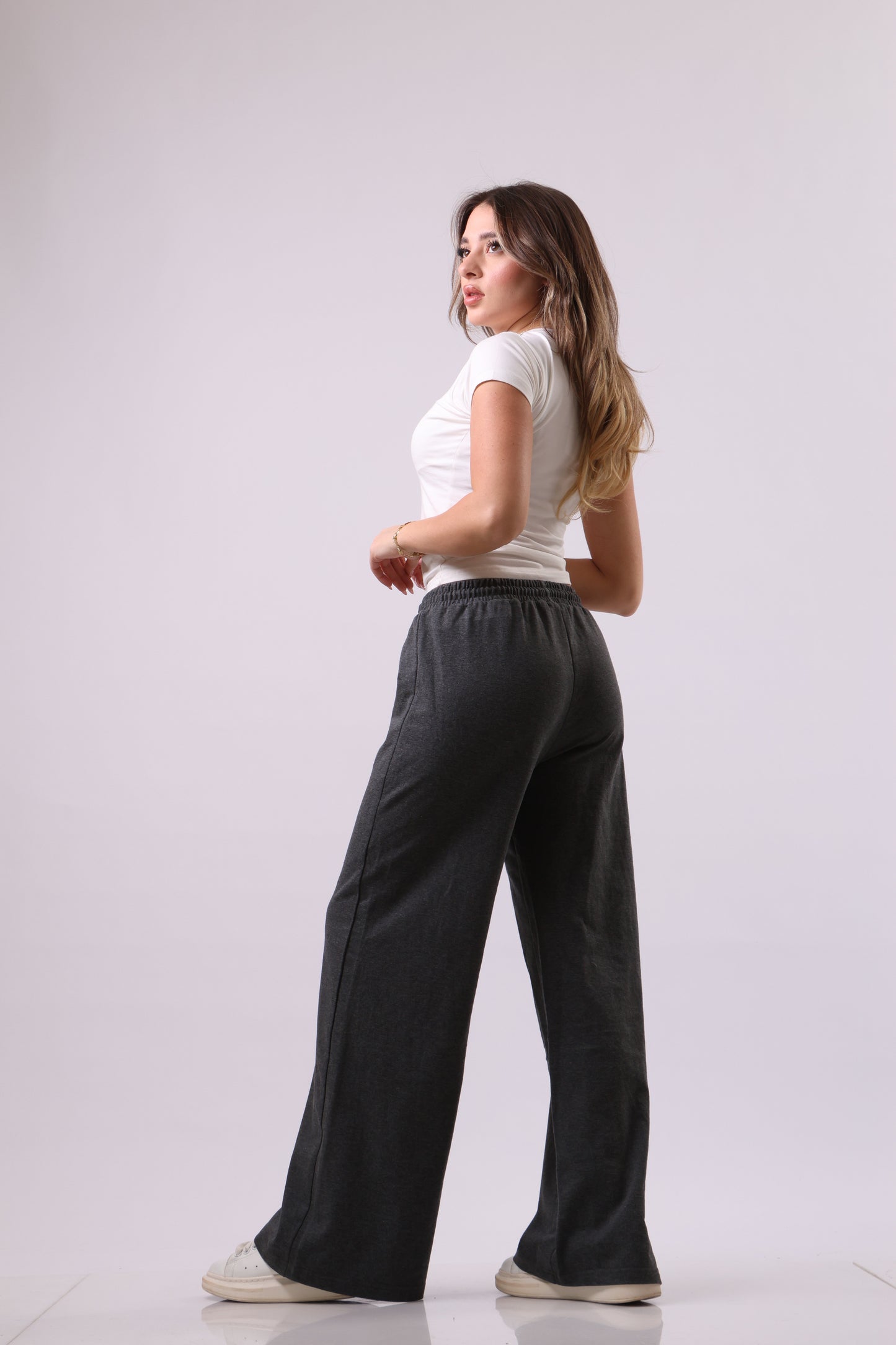 Mid waist joggers