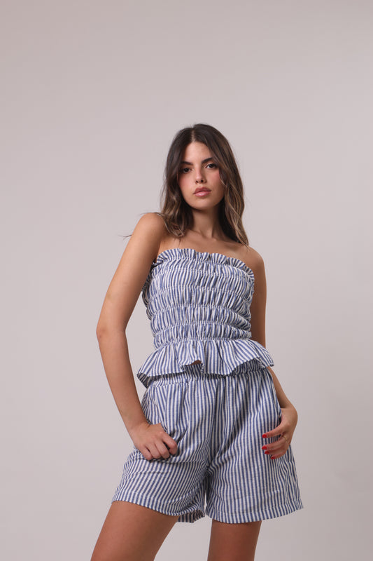 Lou striped set