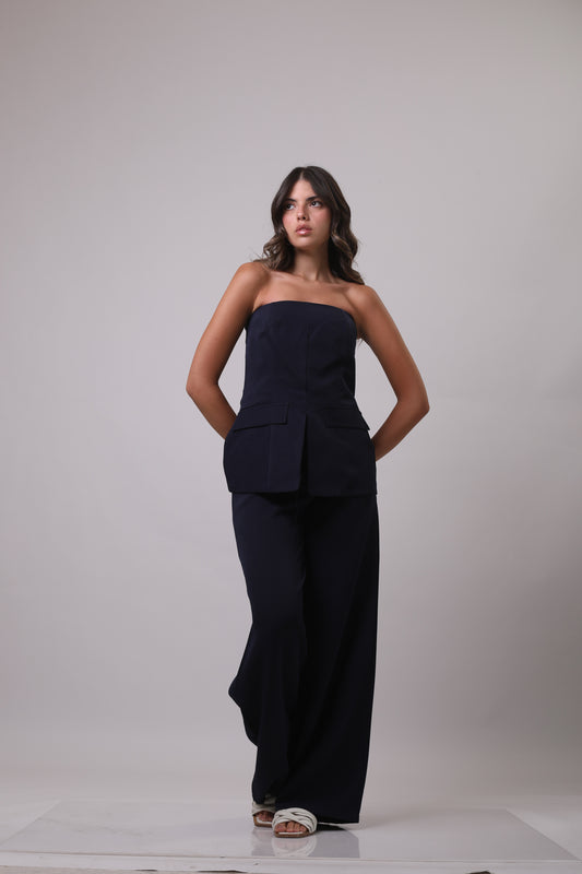 Crepe tunic set