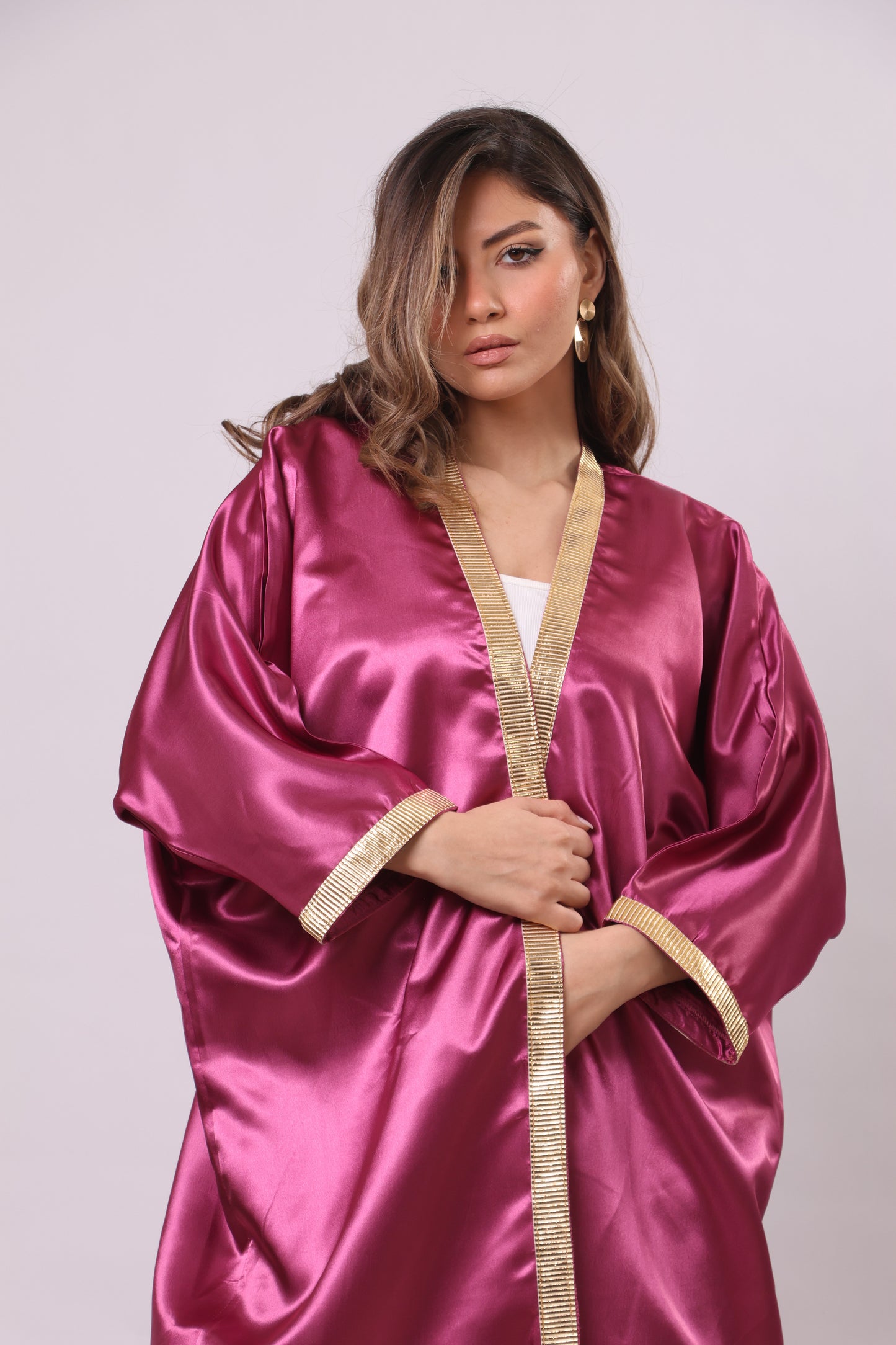 Golden Silk Abaya