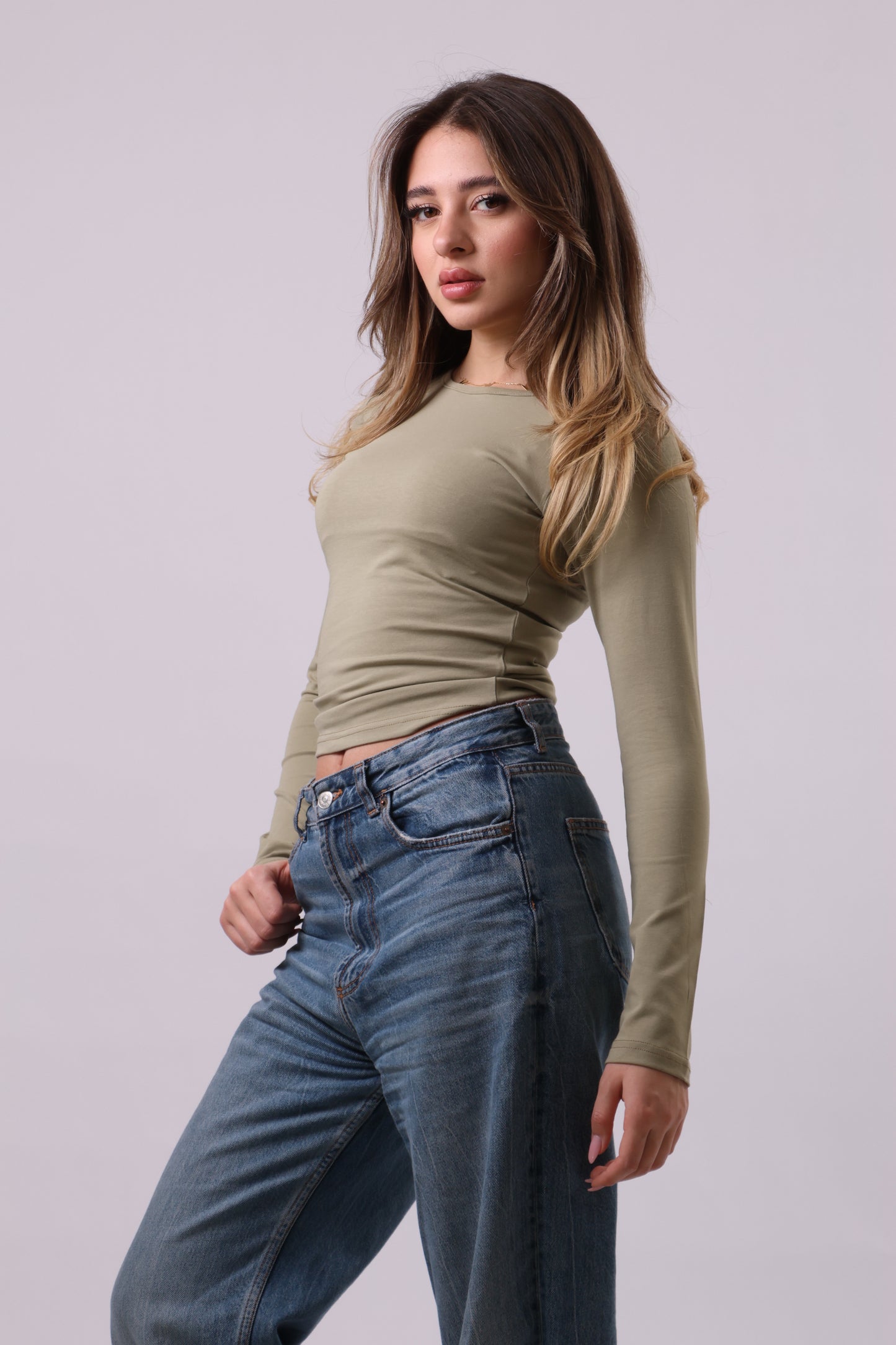 Basic long sleeve shirt