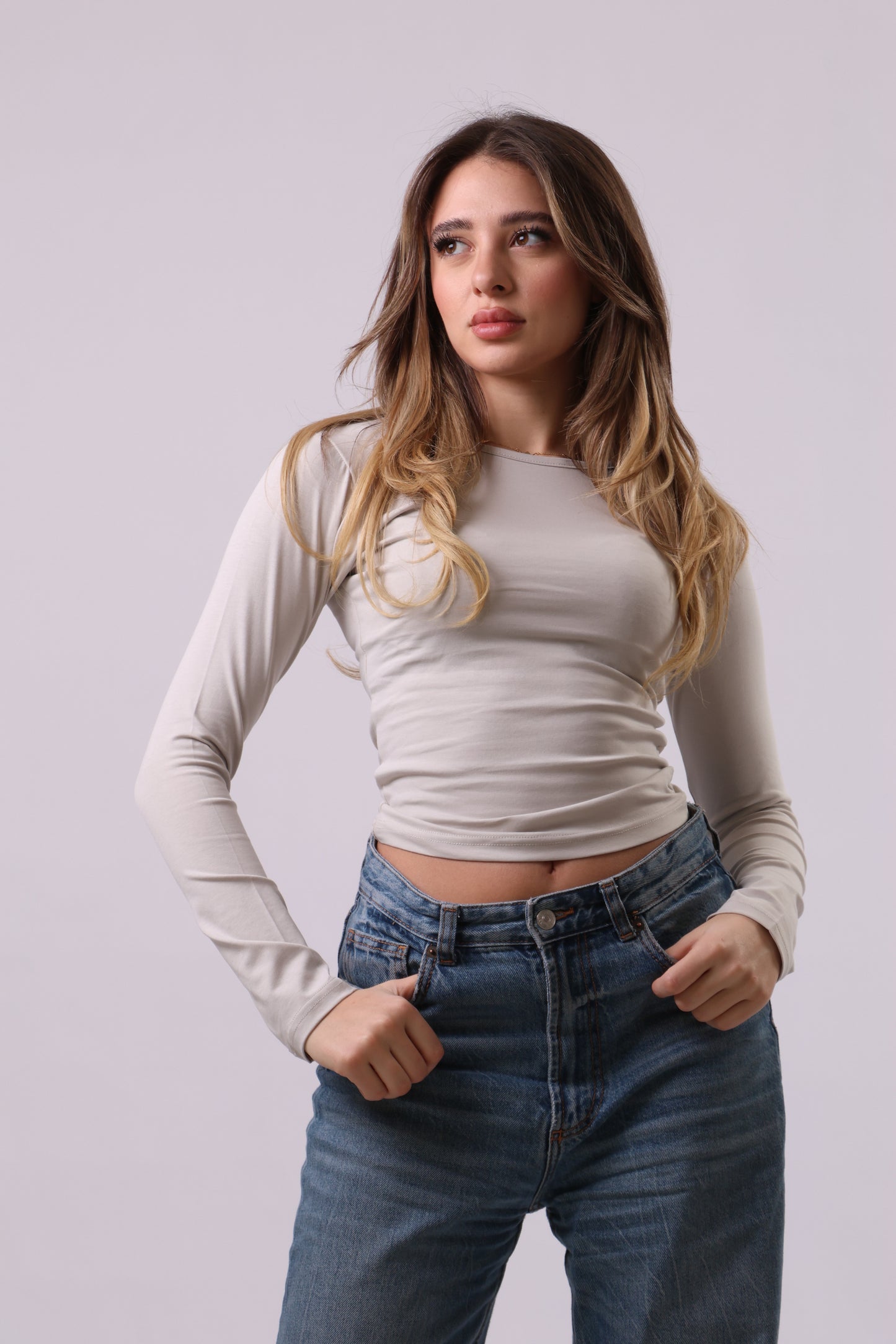Basic long sleeve shirt