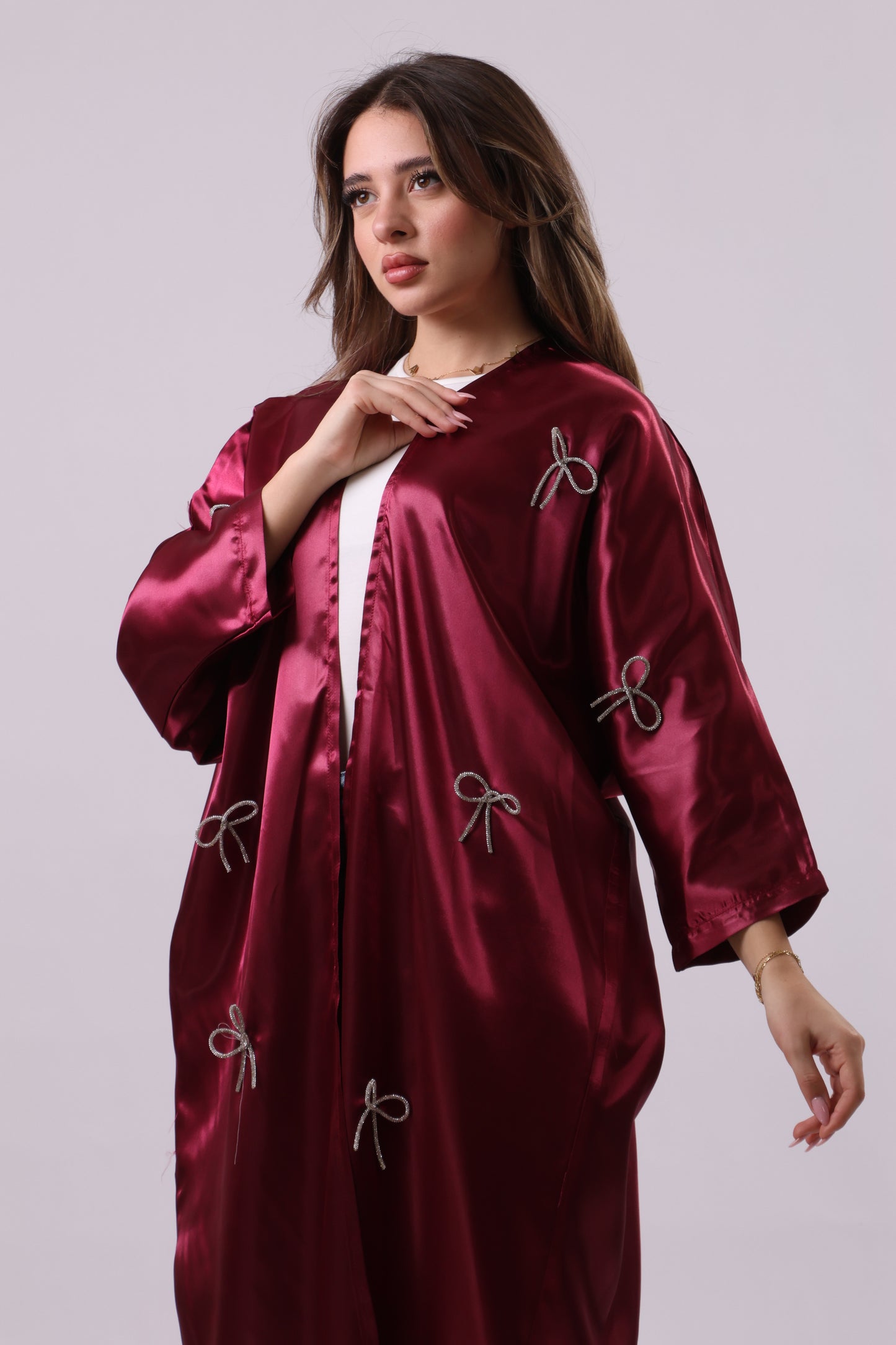 Coquette Silk Abaya