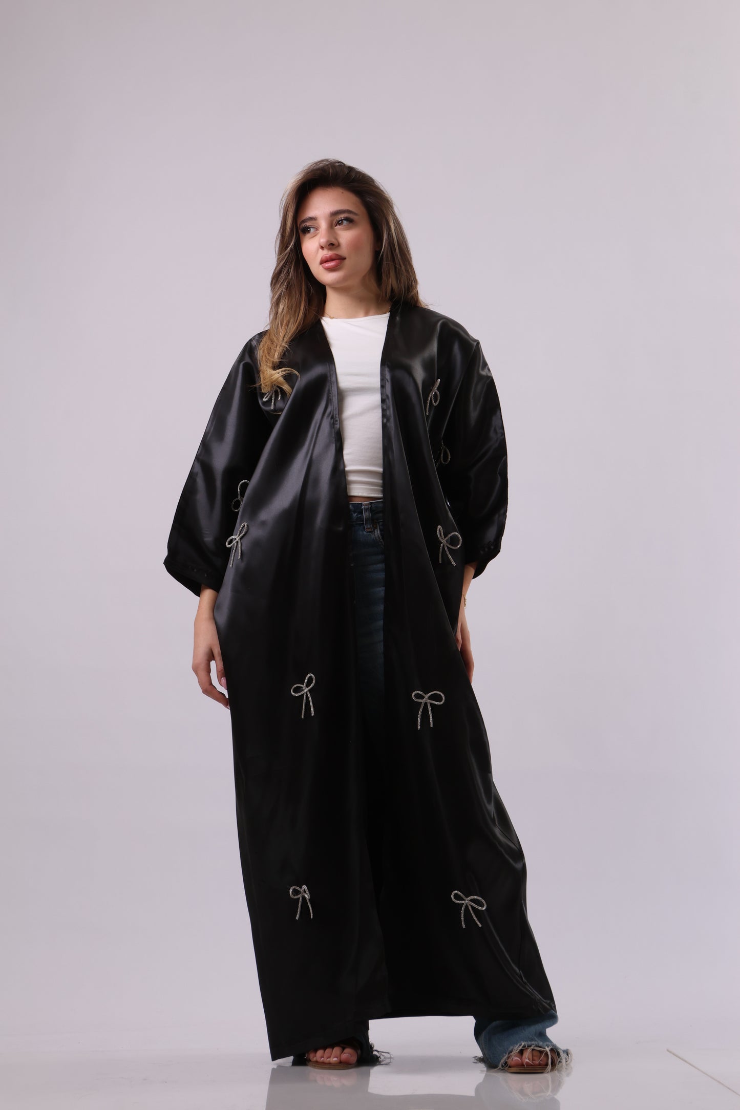 Coquette Silk Abaya