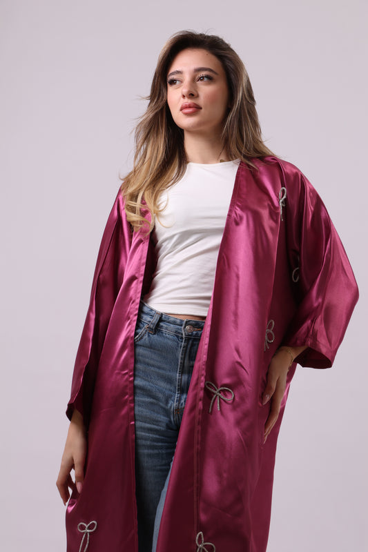 Coquette Silk Abaya