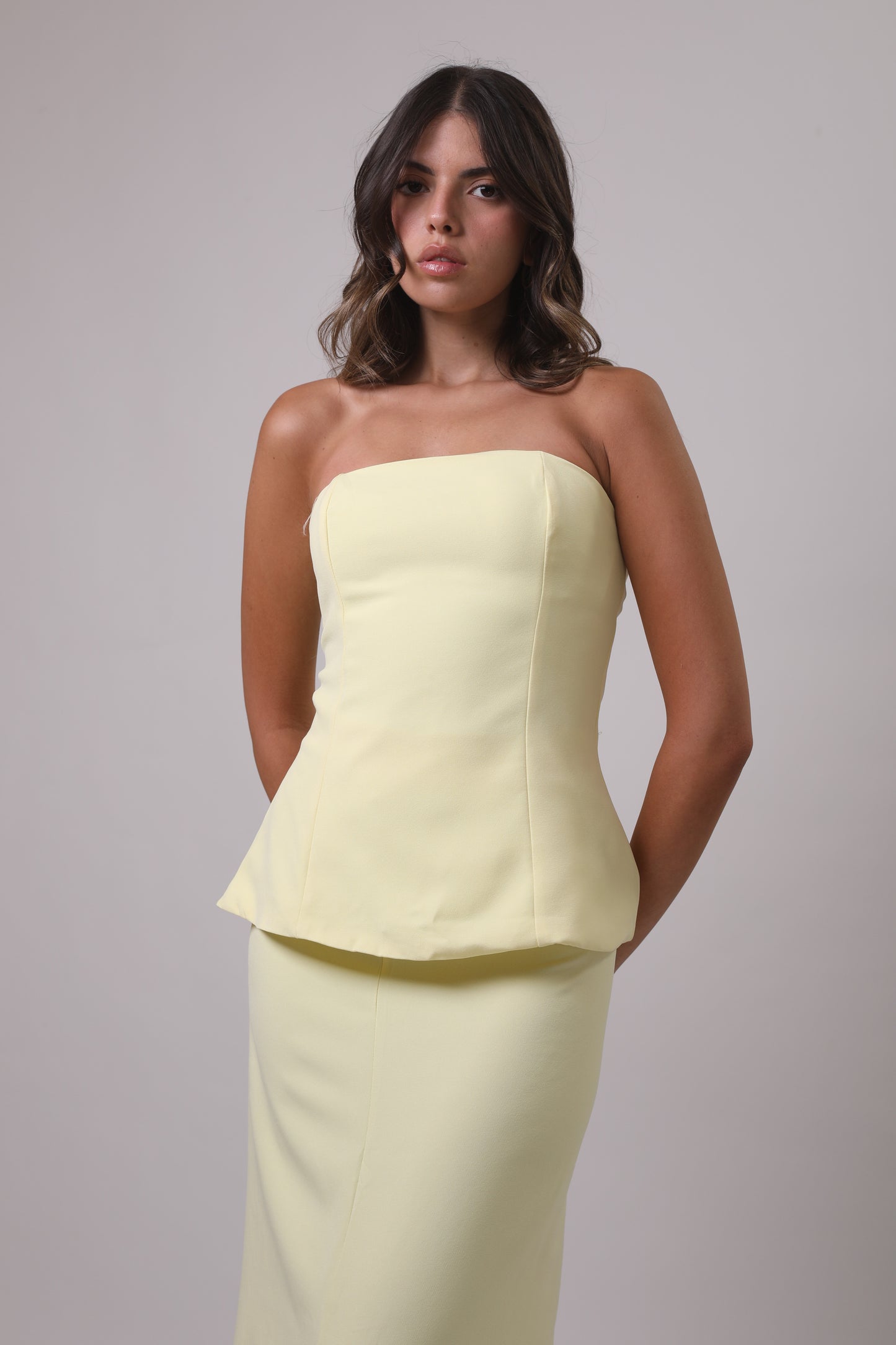 Two piece skirt set