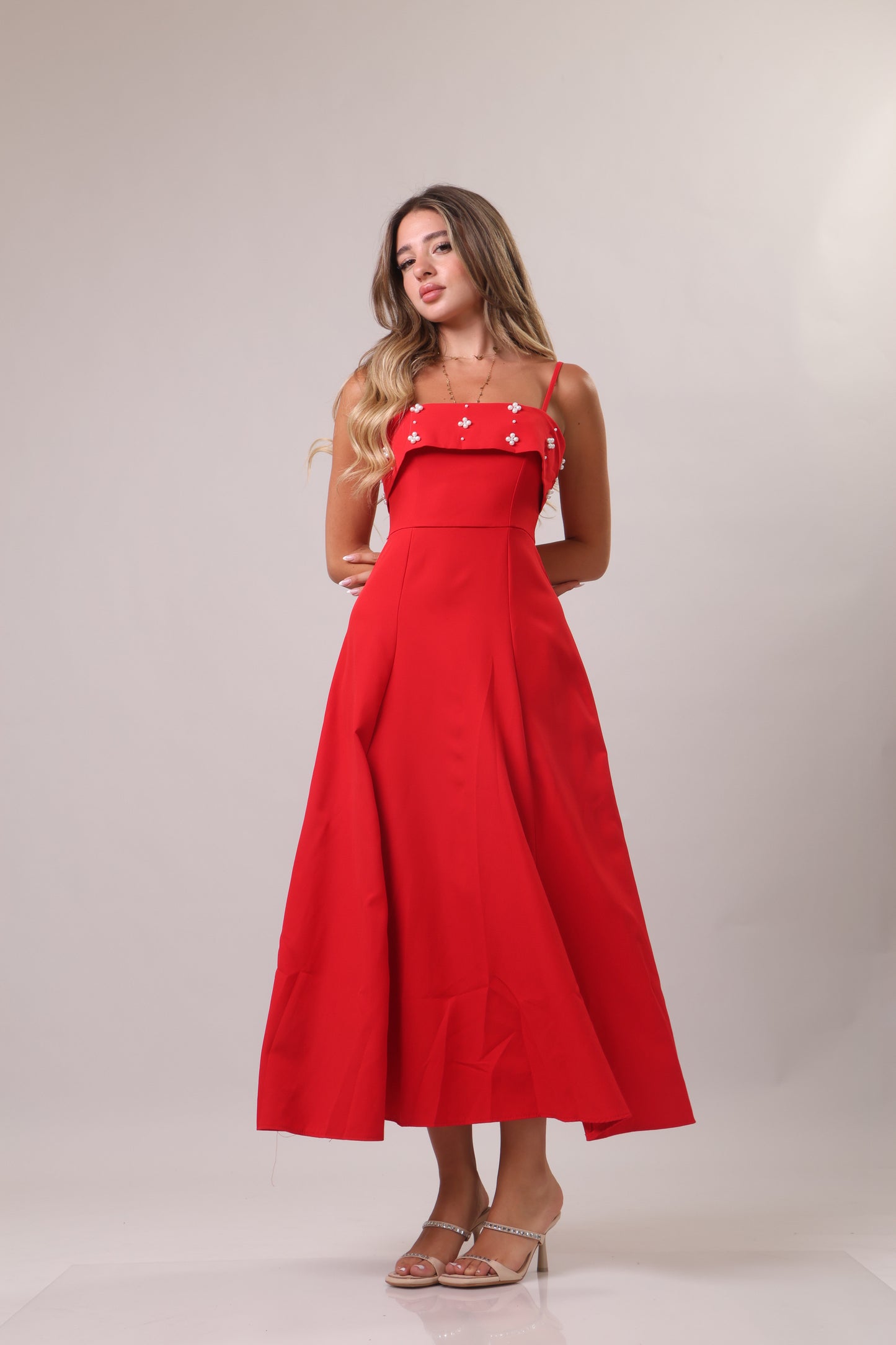 Majestic red dress