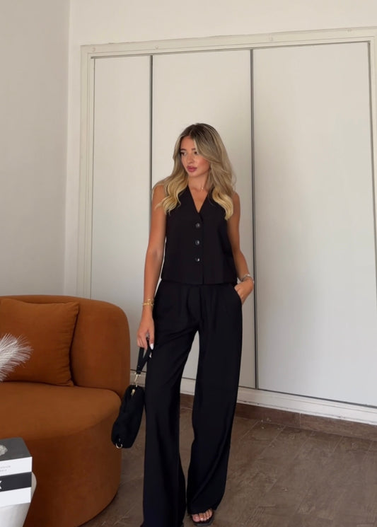 Longline waistcoat set