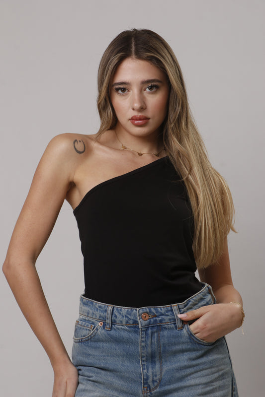 One shoulder top