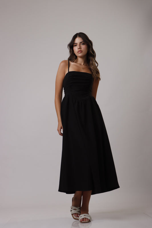 Flowy midi dress