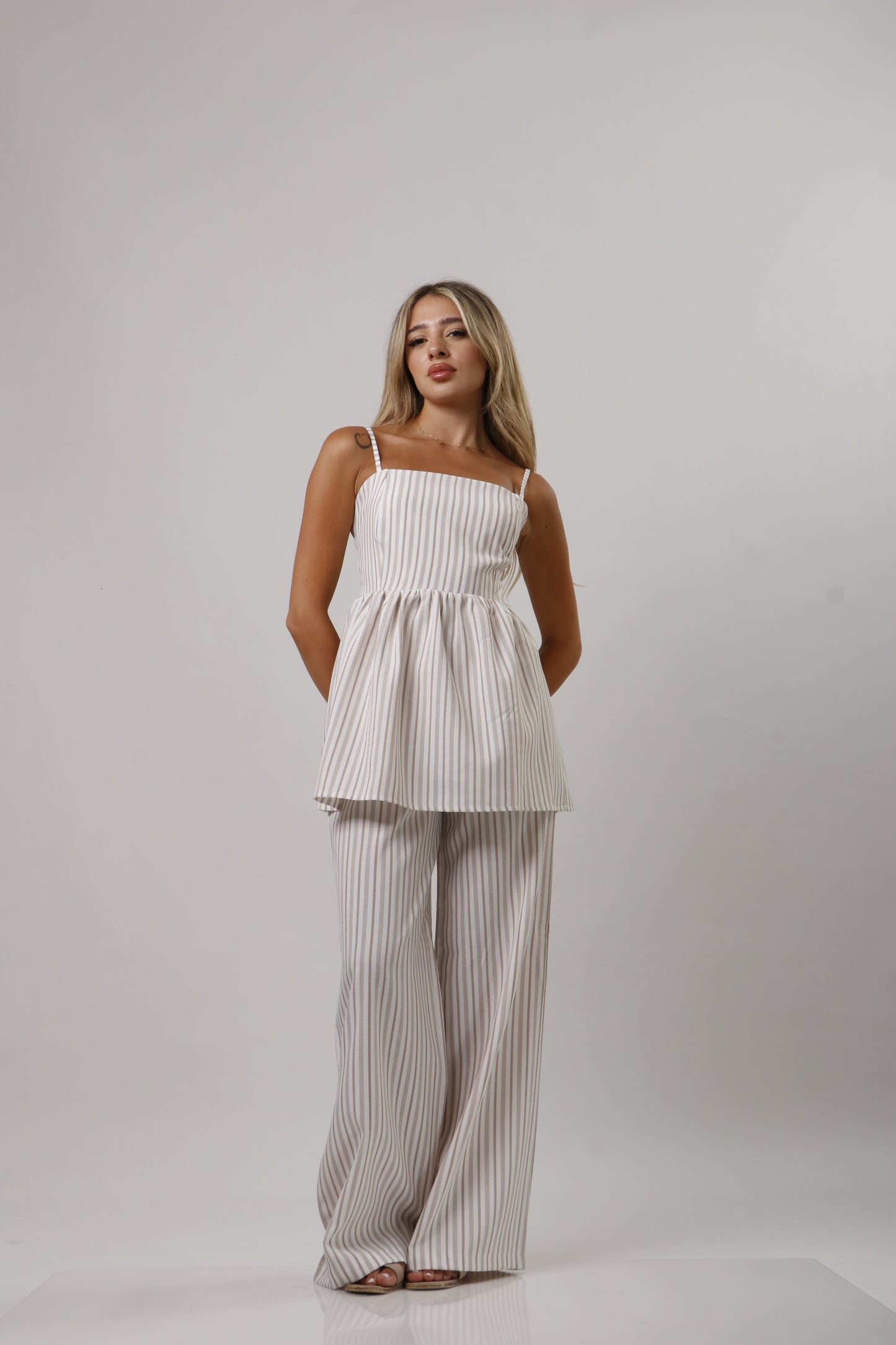 Emila striped set