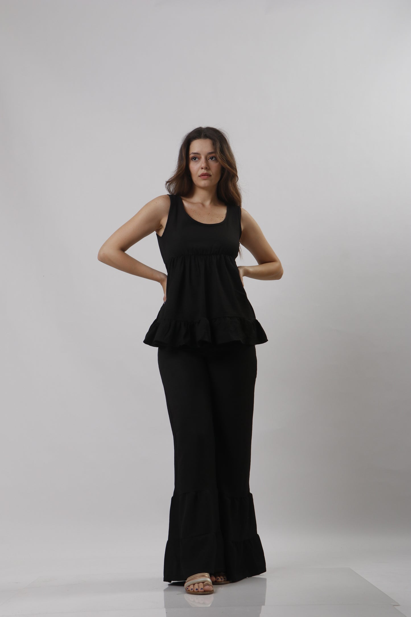 Full ruffle set