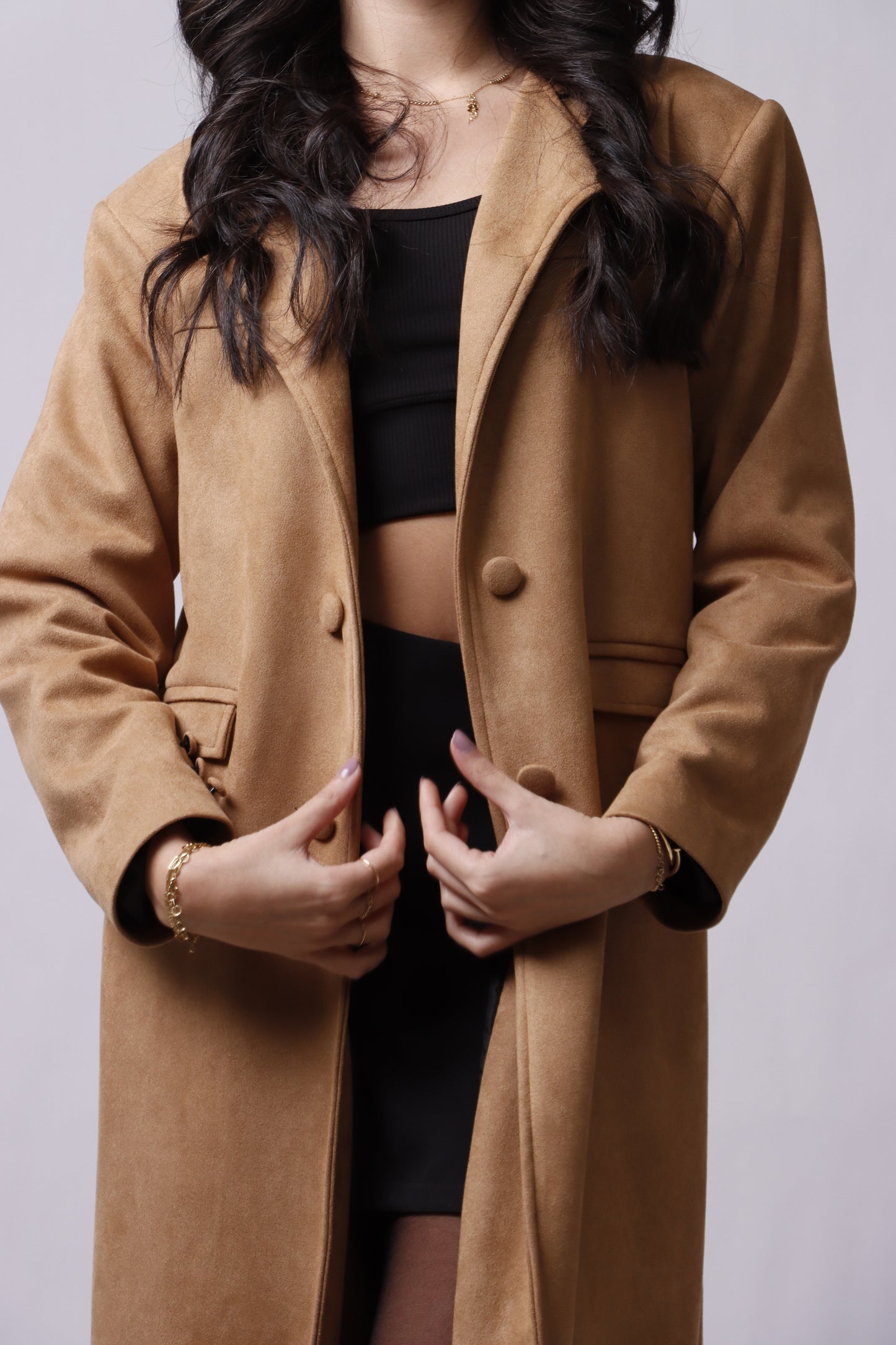 Suede Coat