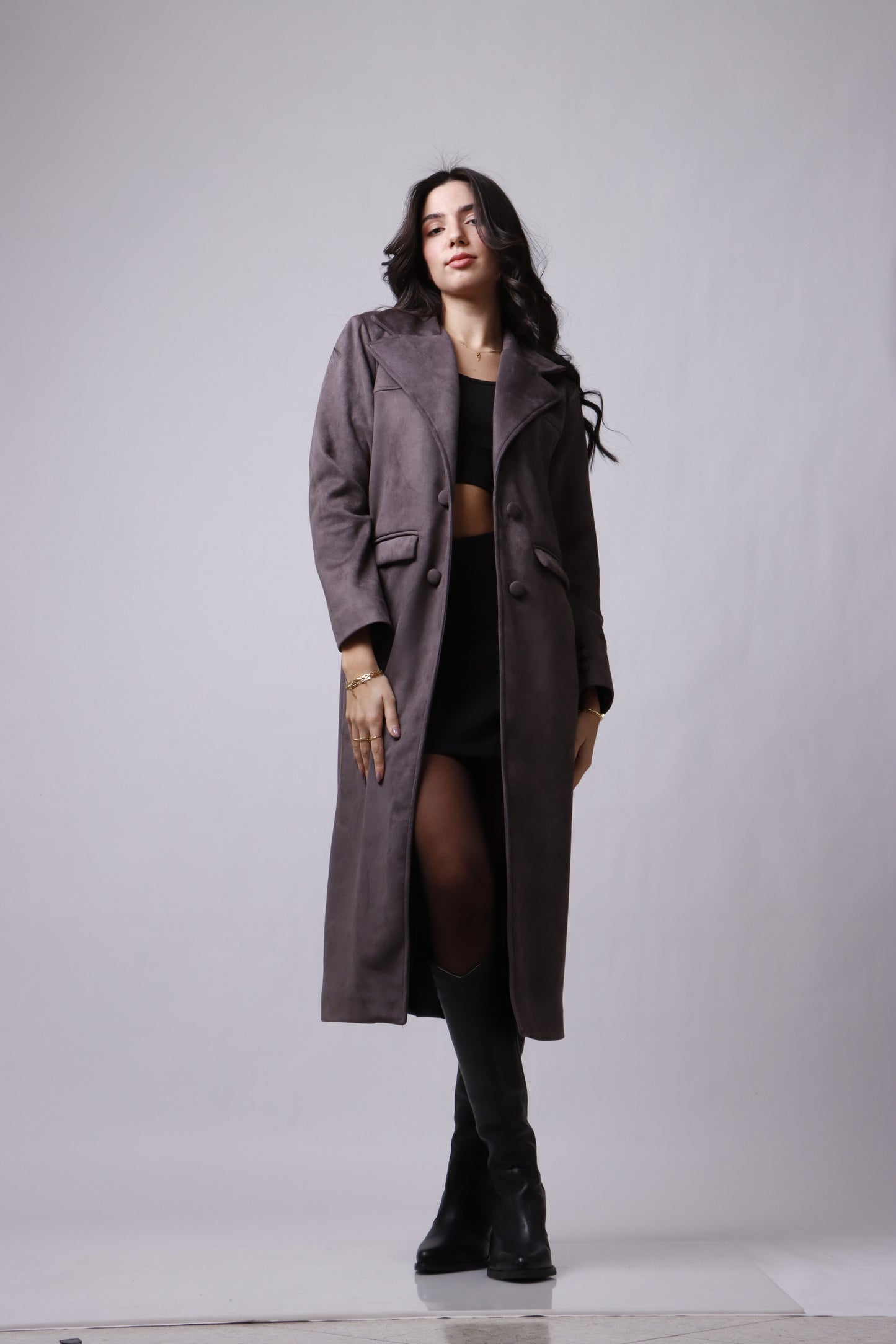 Suede Coat