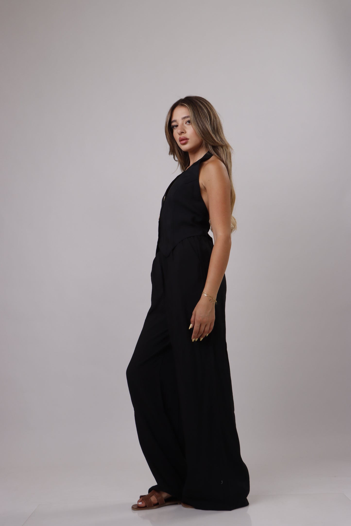 Vest Linen Set