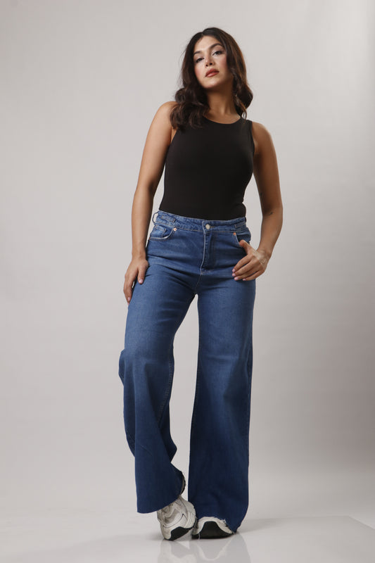 Wide leg jeans 003