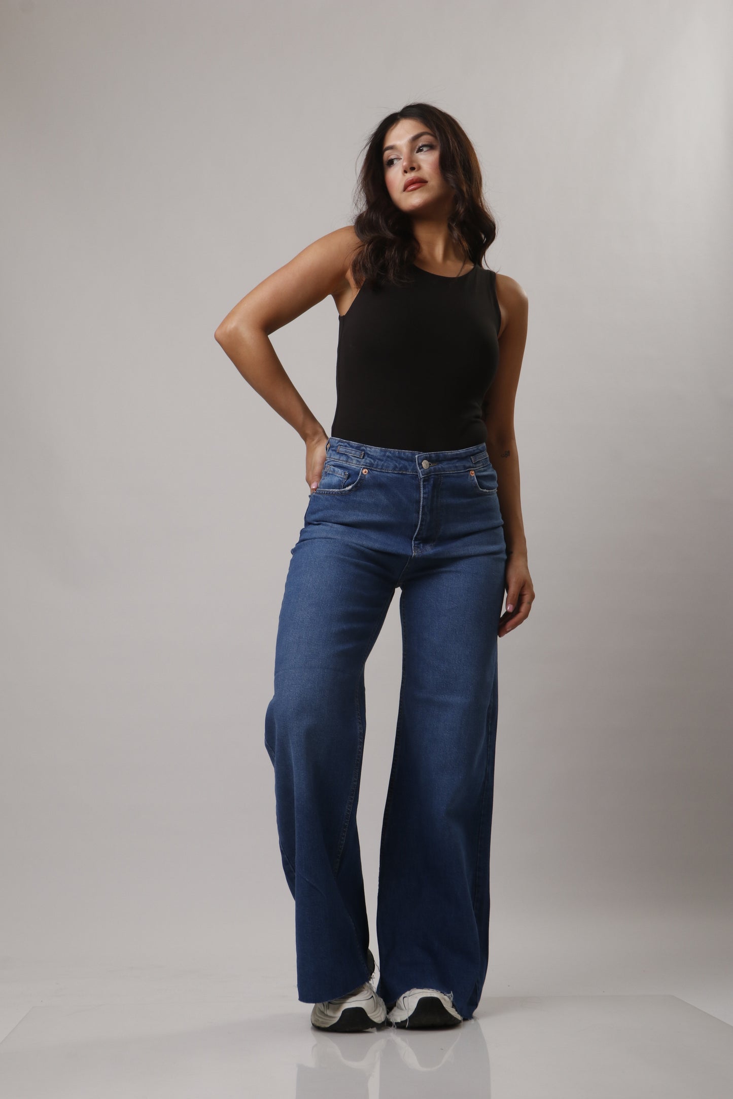 Wide leg jeans 003