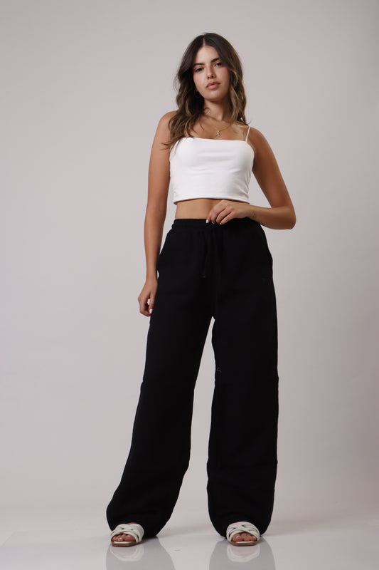 Wide leg Linen pant