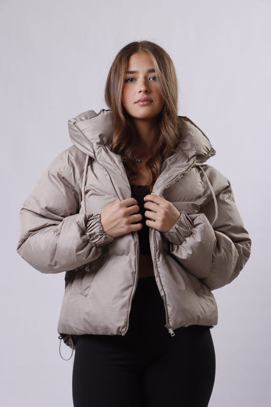 Puffer Jacket with Hood