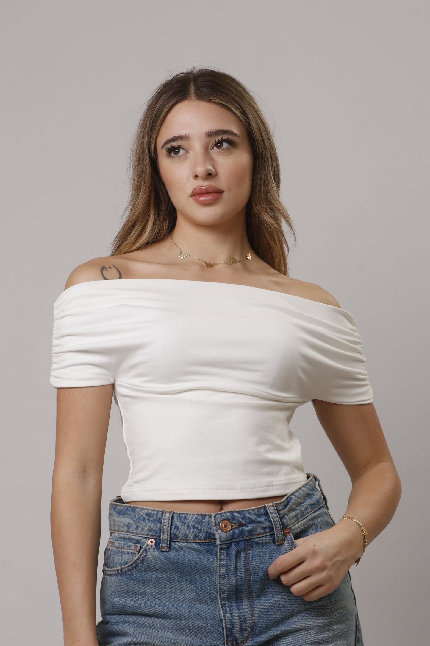 Off shoulder top