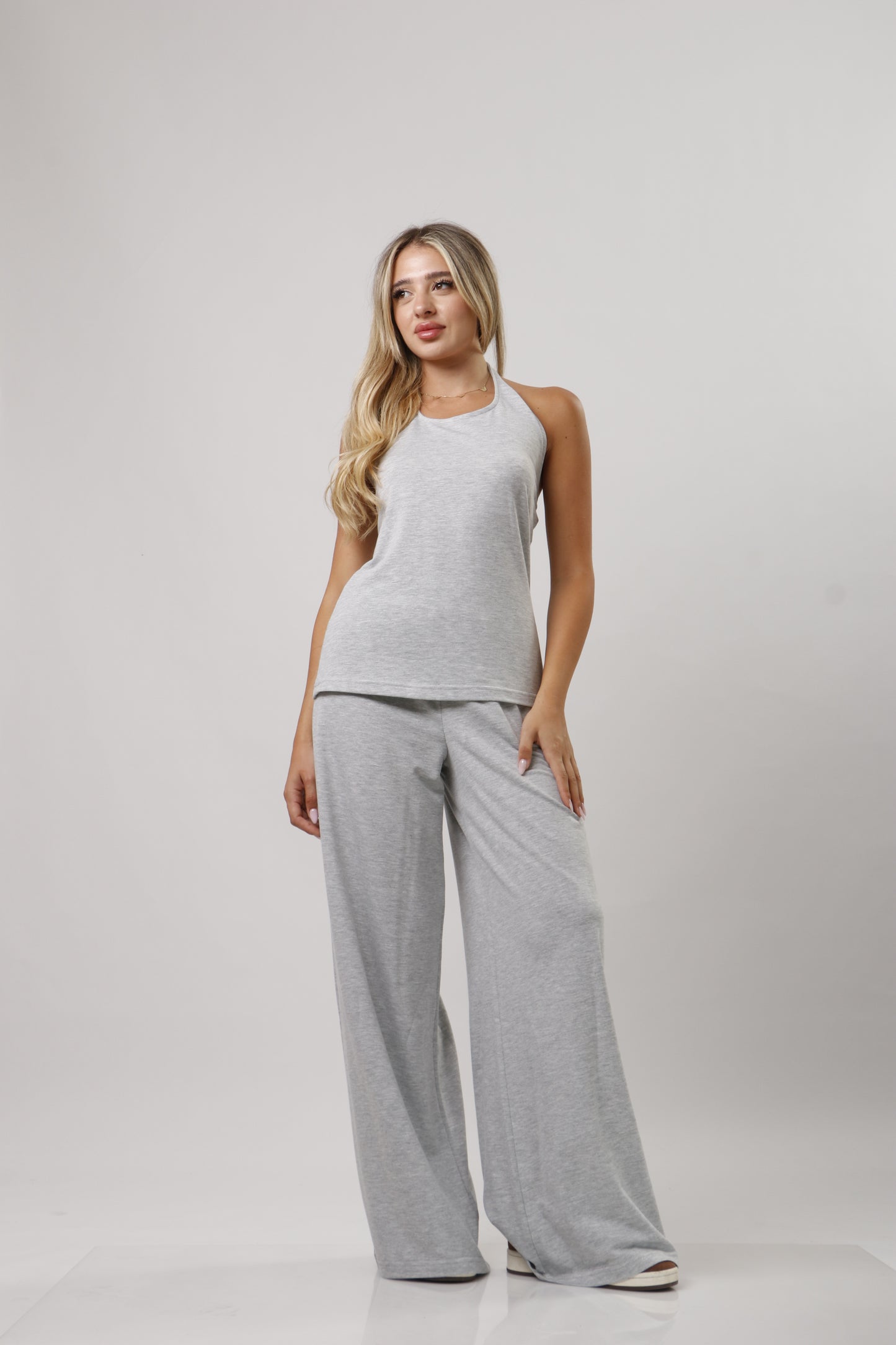 Halter neck cotton set