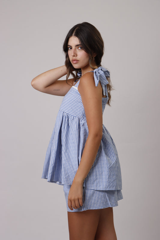 Gingham Set - Short