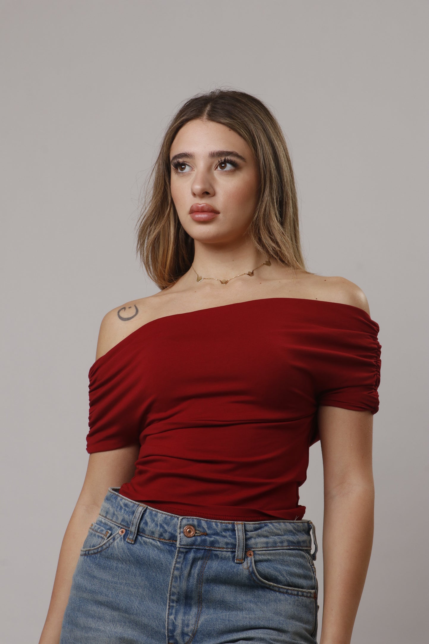 Off shoulder top
