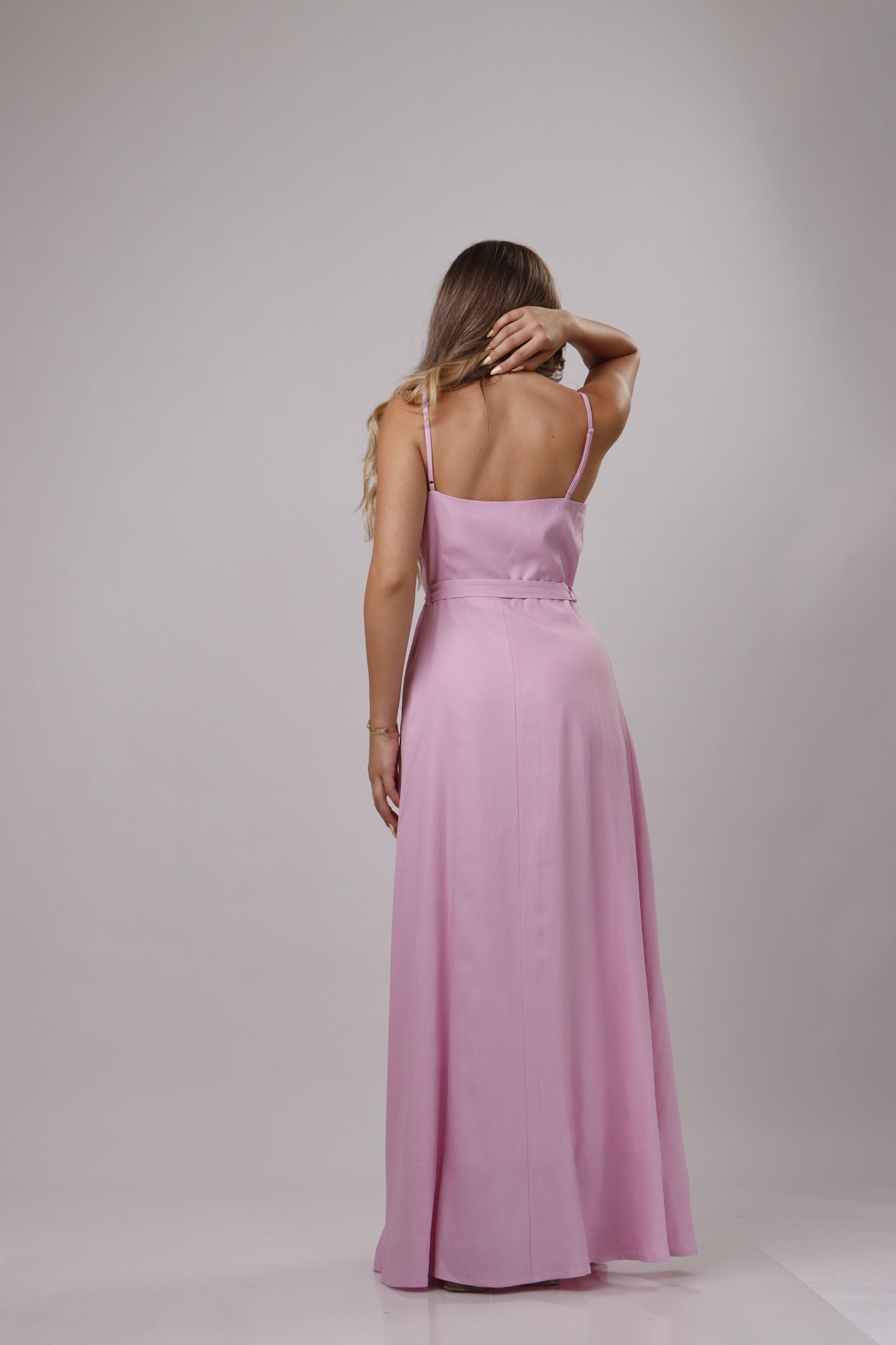 Maxi linen dress