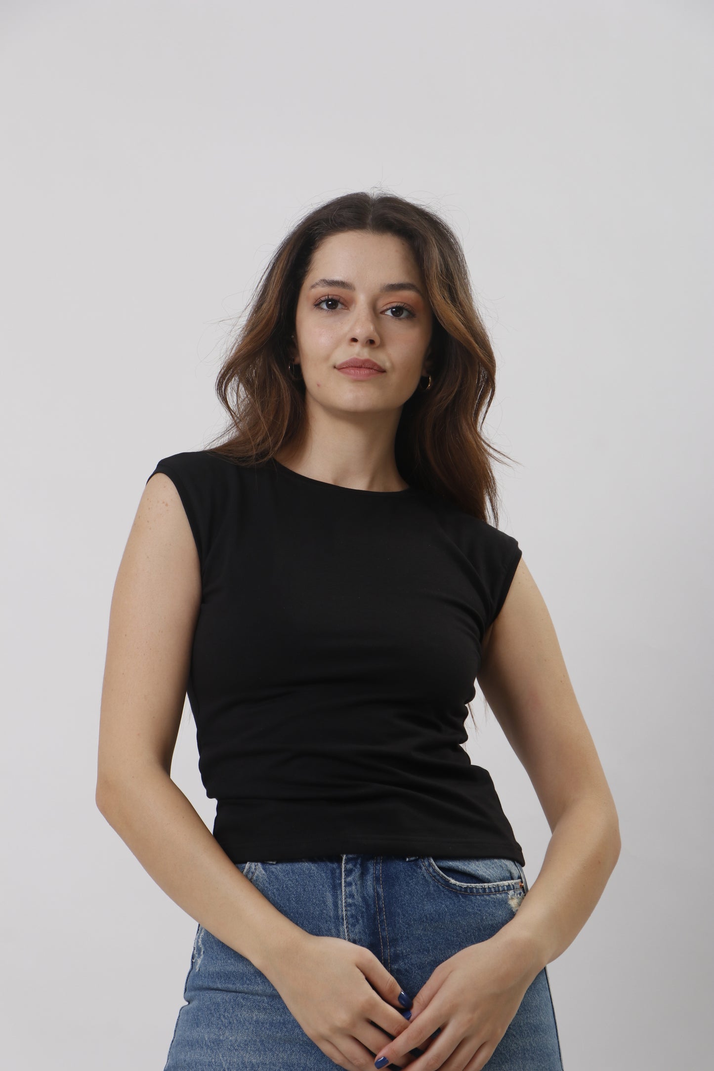 Halter neck basic top